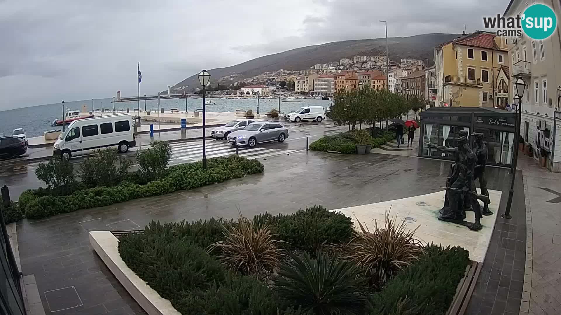 Live webcam Senj riva – fronte mare