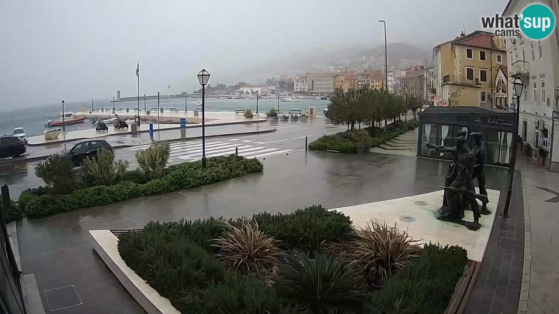 Live webcam Senj riva – fronte mare