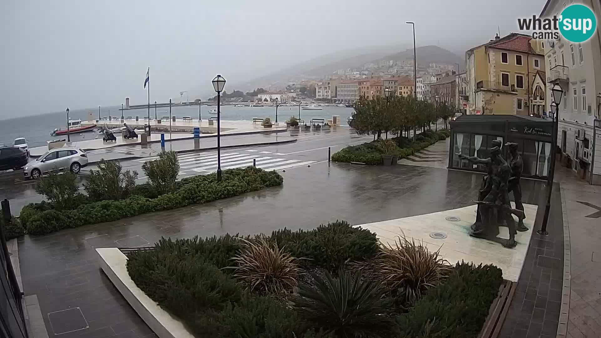 Live-Webcam Senj Riva – direkt am Meer – Kroatien