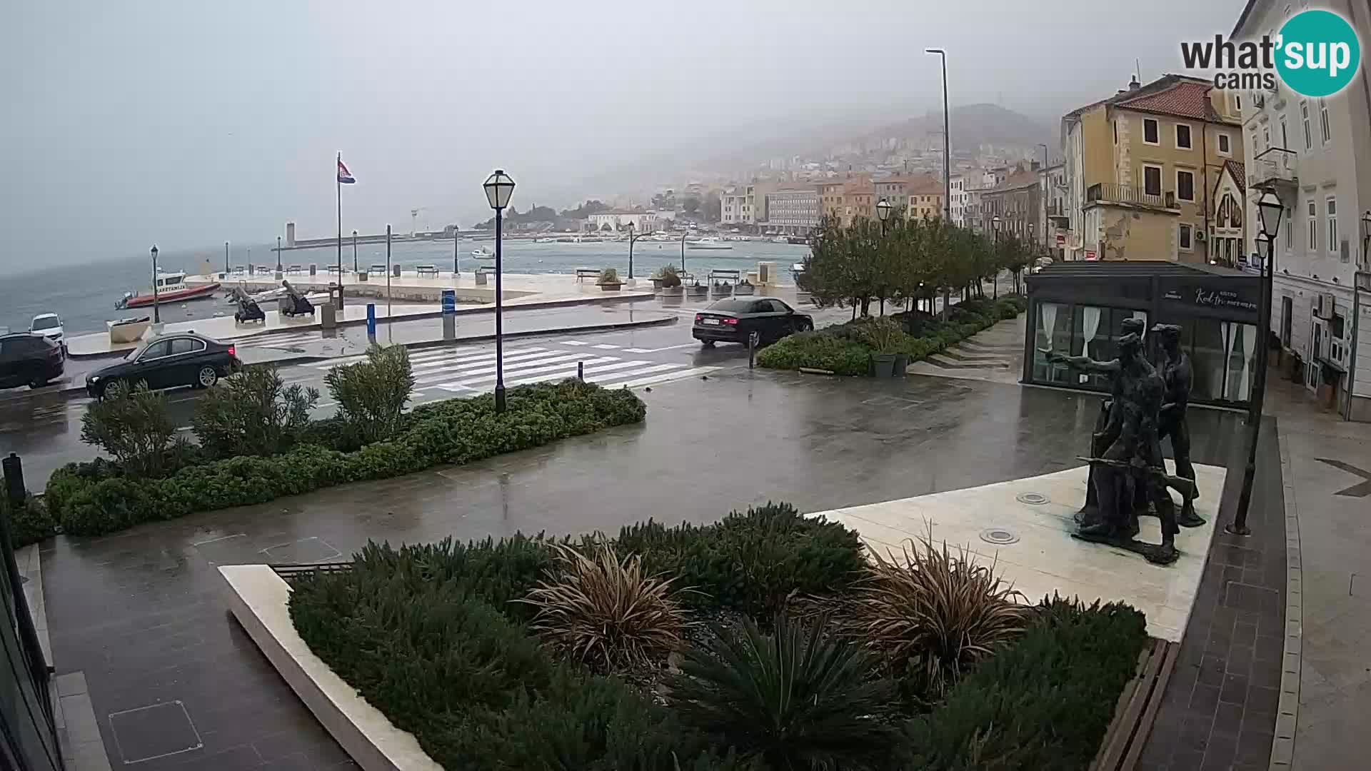 Live-Webcam Senj Riva – direkt am Meer – Kroatien