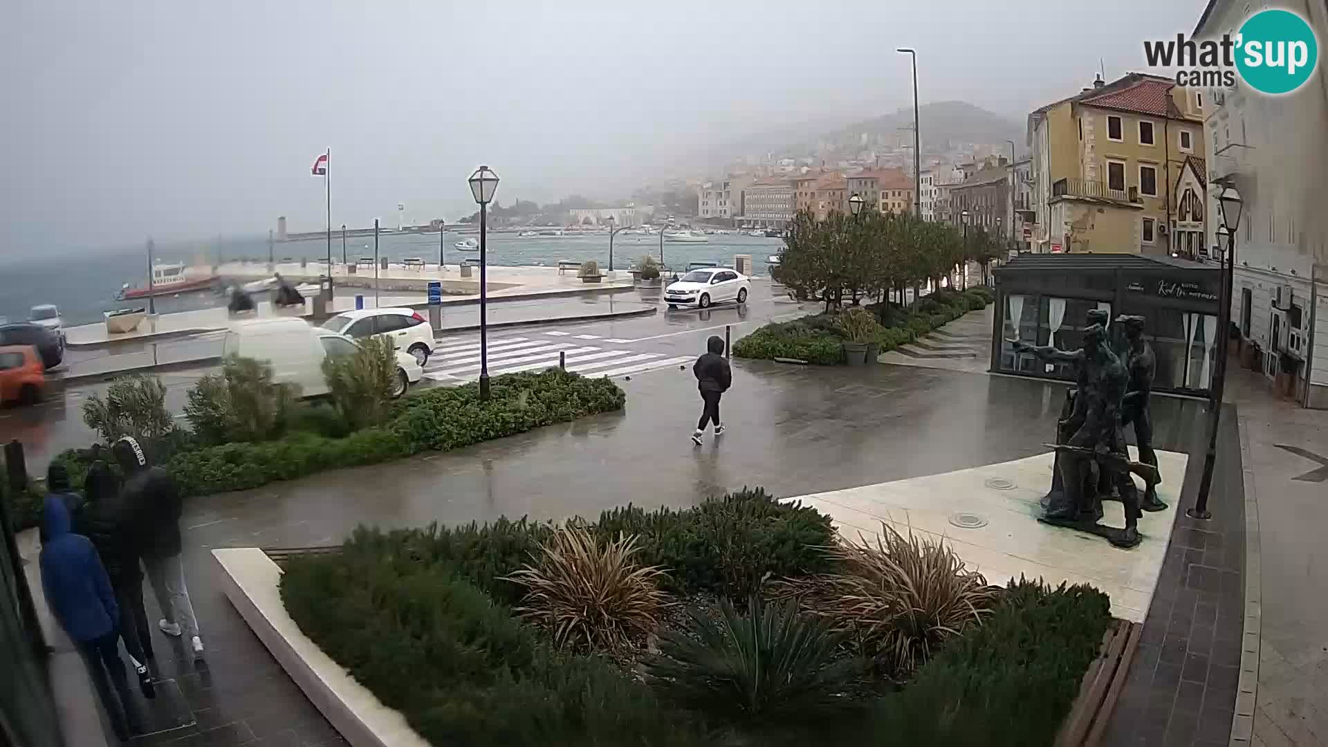 Live-Webcam Senj Riva – direkt am Meer – Kroatien