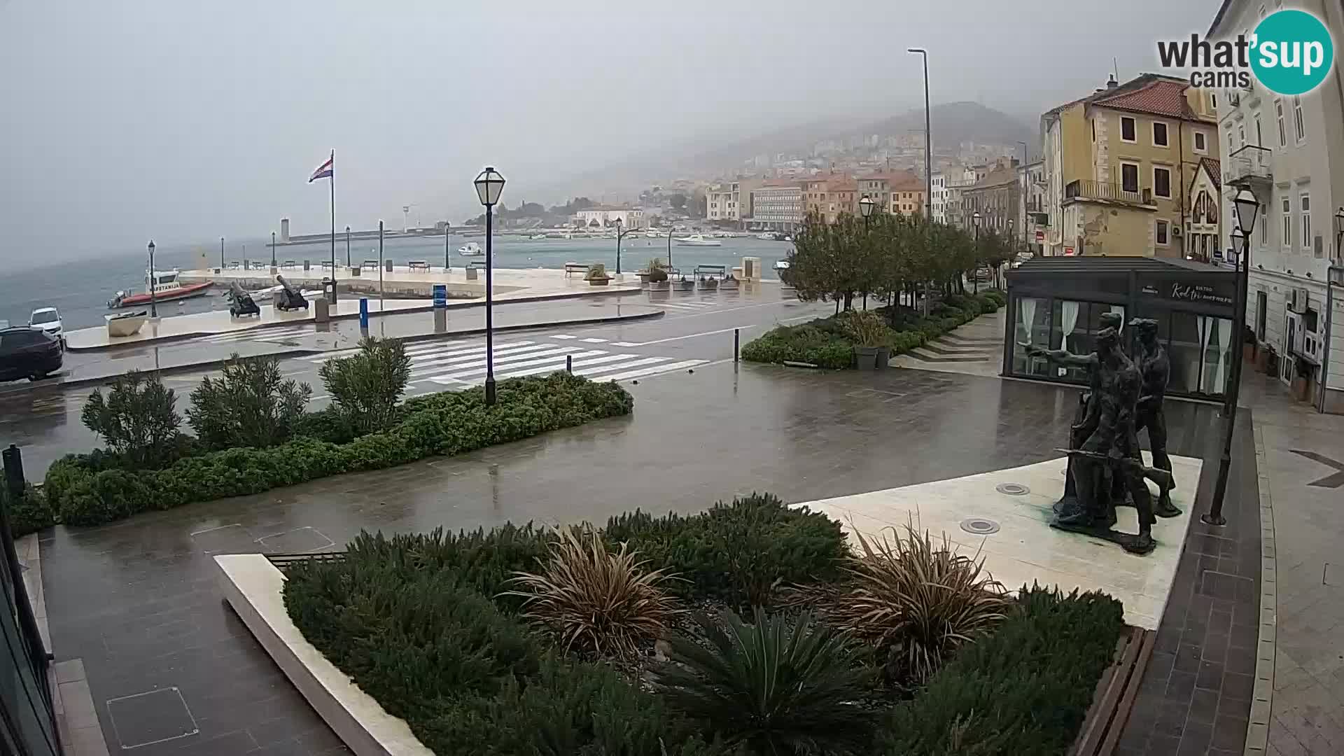 Live-Webcam Senj Riva – direkt am Meer – Kroatien