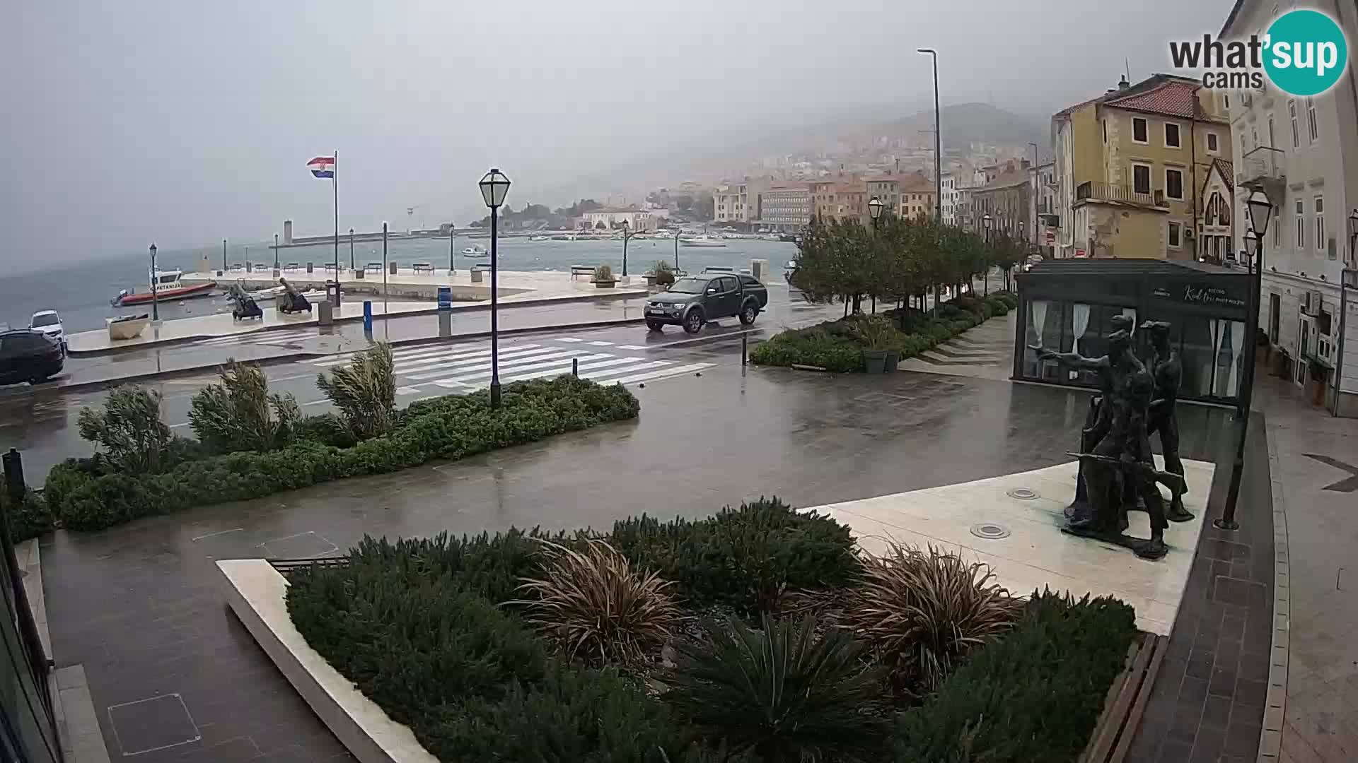 Live-Webcam Senj Riva – direkt am Meer – Kroatien