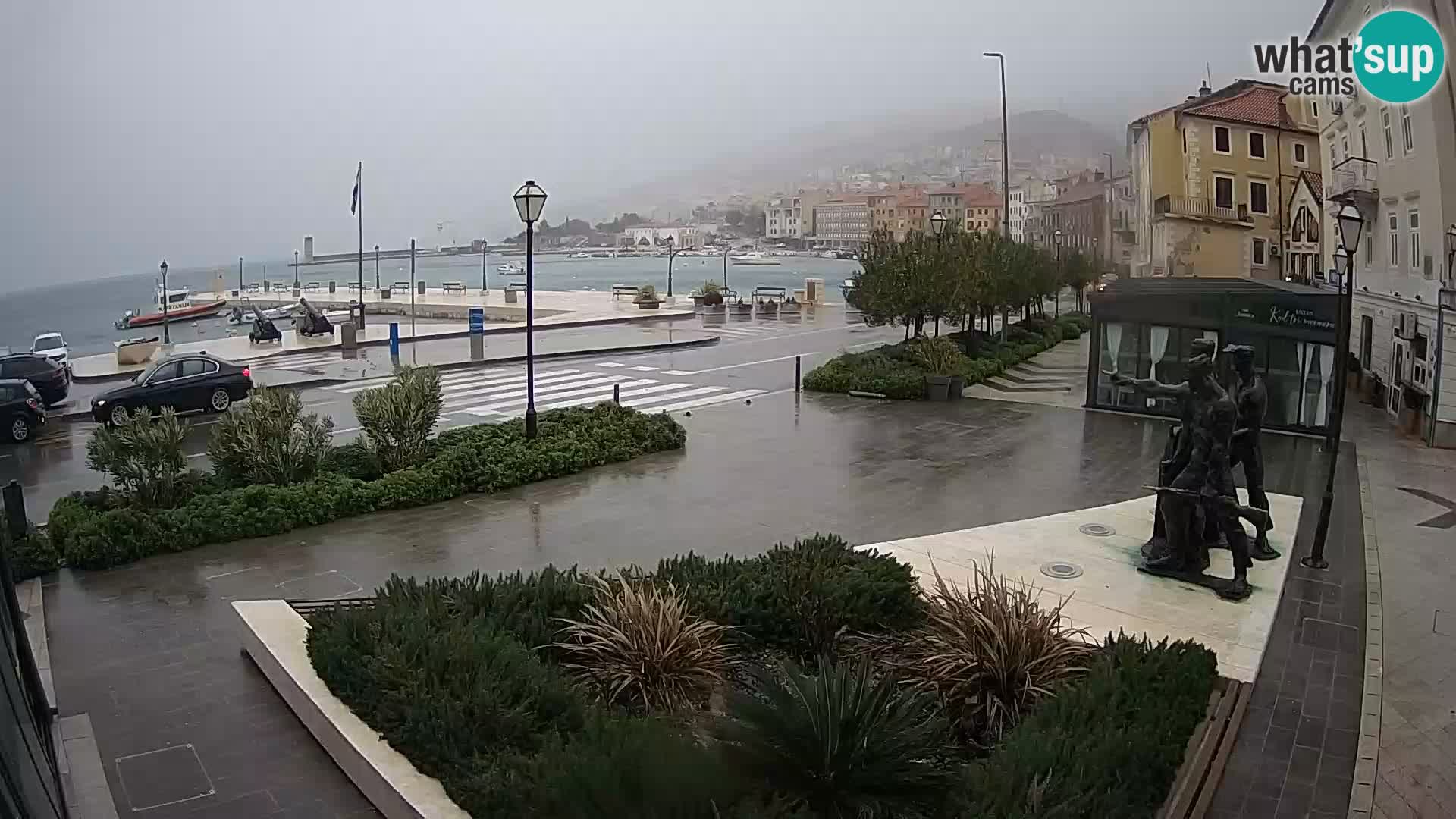 Live-Webcam Senj Riva – direkt am Meer – Kroatien