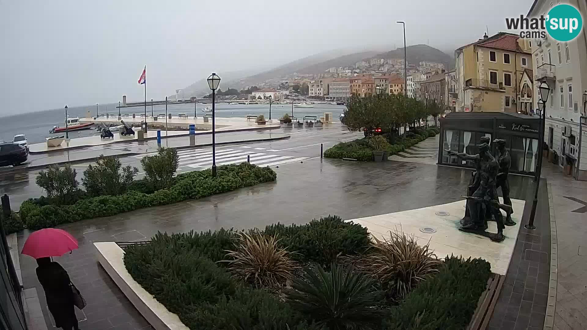 Live-Webcam Senj Riva – direkt am Meer – Kroatien