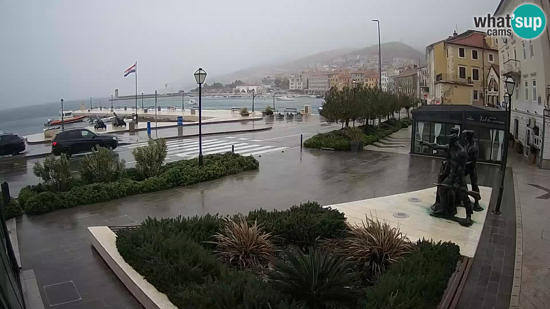 Live webcam Senj riva – fronte mare