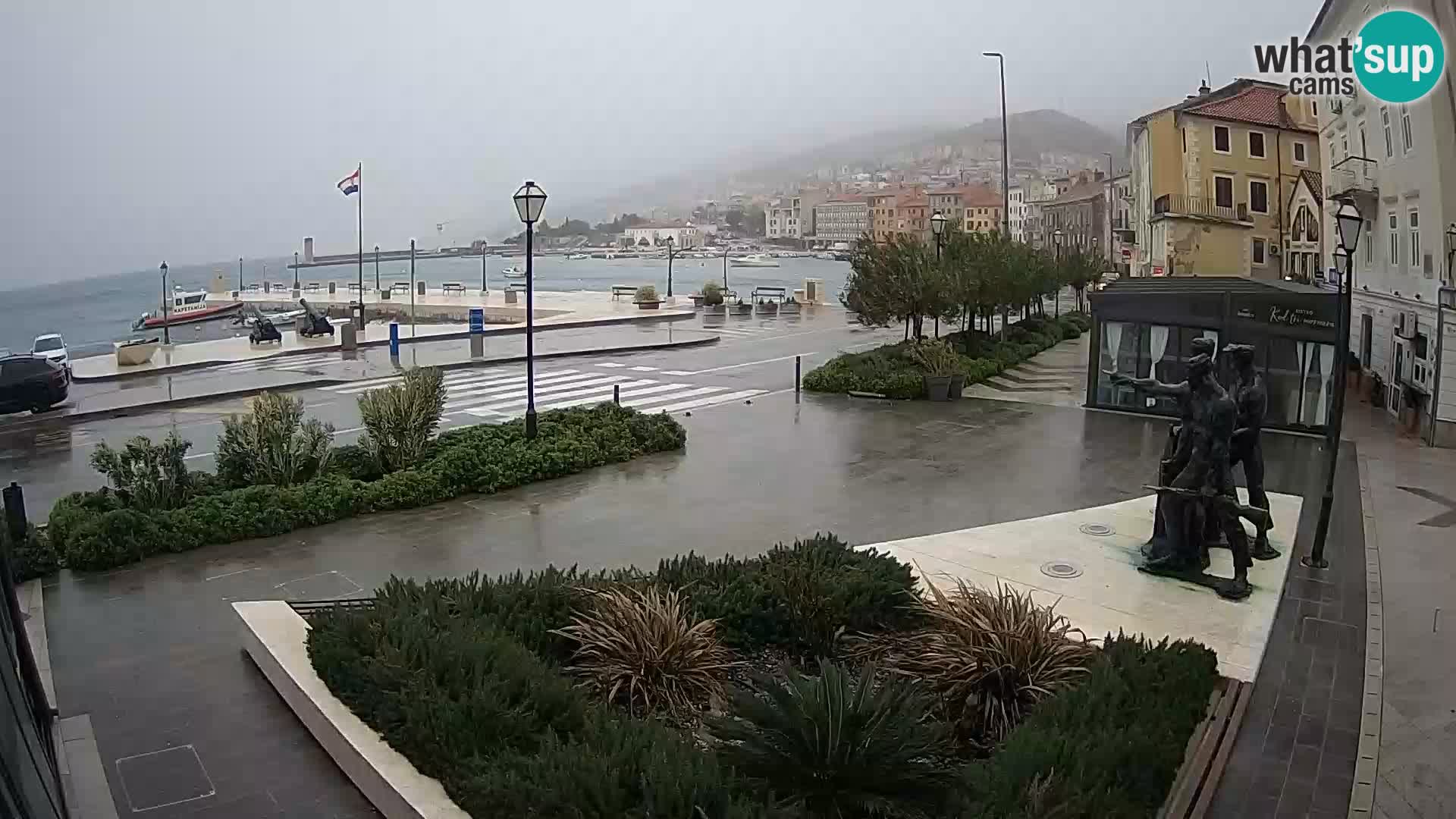 Live webcam Senj riva – fronte mare