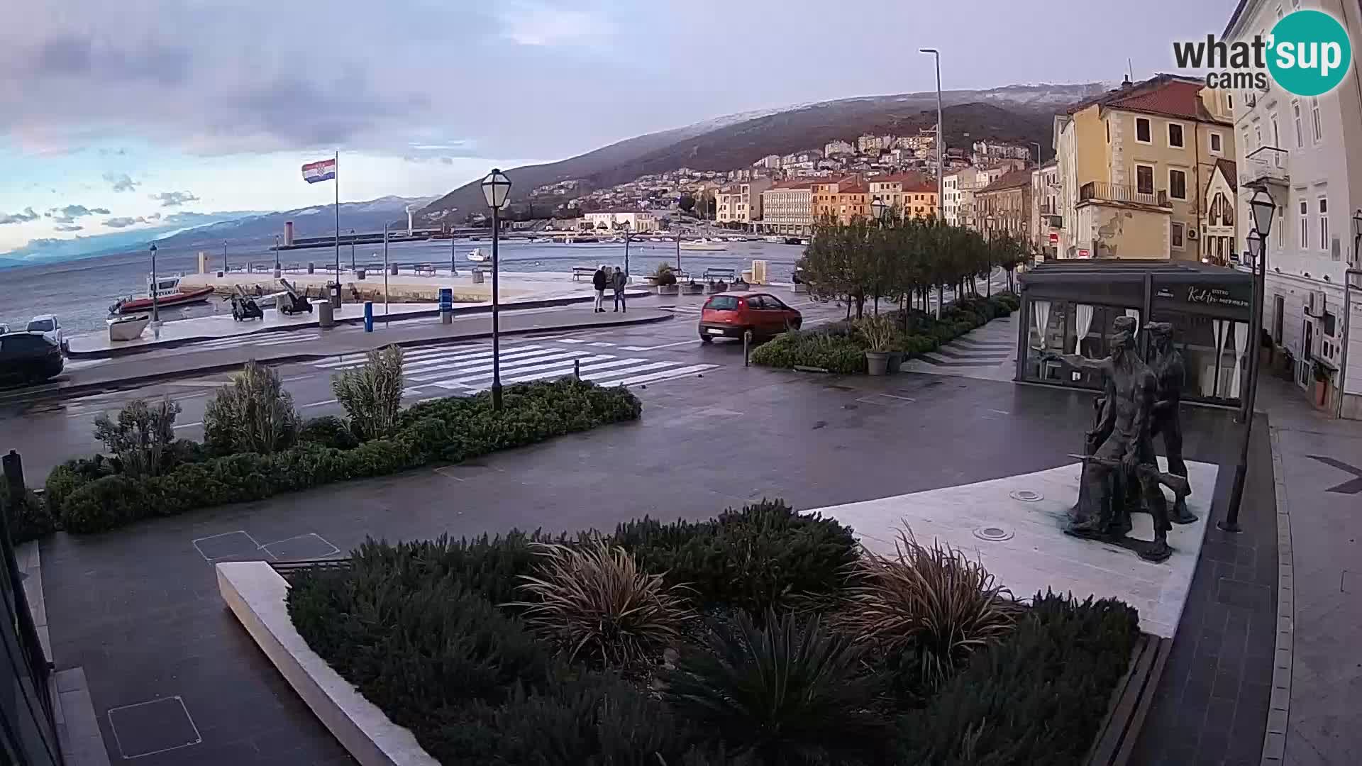 Webcam en vivo Senj riva – paseo marítimo