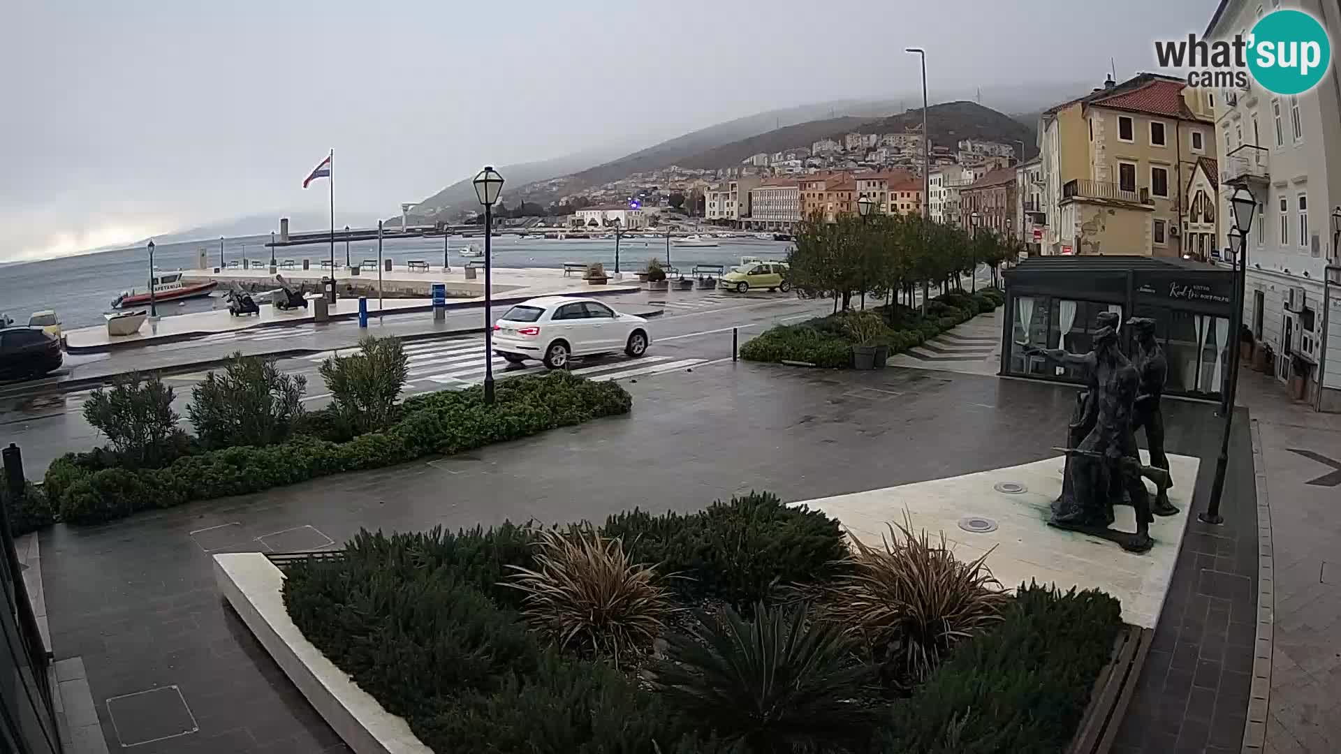 Live webcam Senj riva – fronte mare