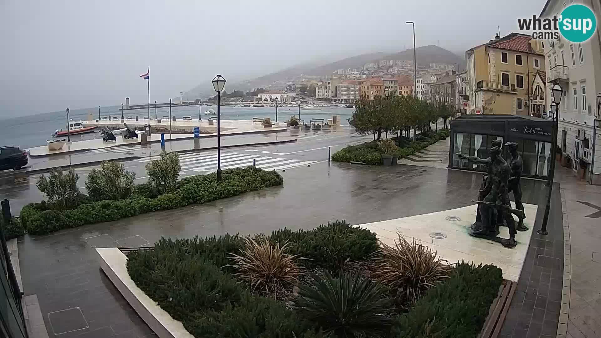 Live webcam Senj riva – fronte mare