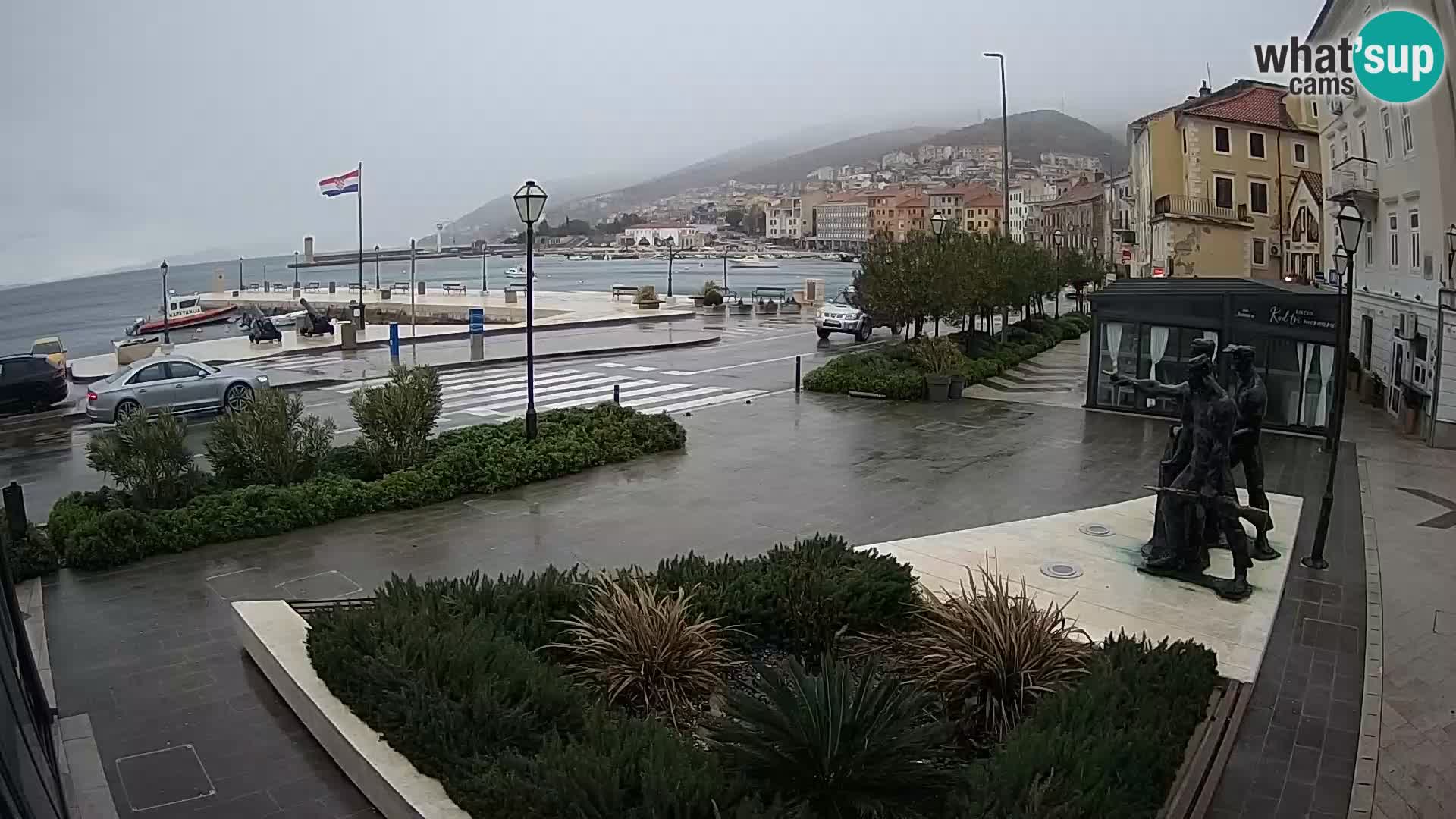 Live-Webcam Senj Riva – direkt am Meer – Kroatien