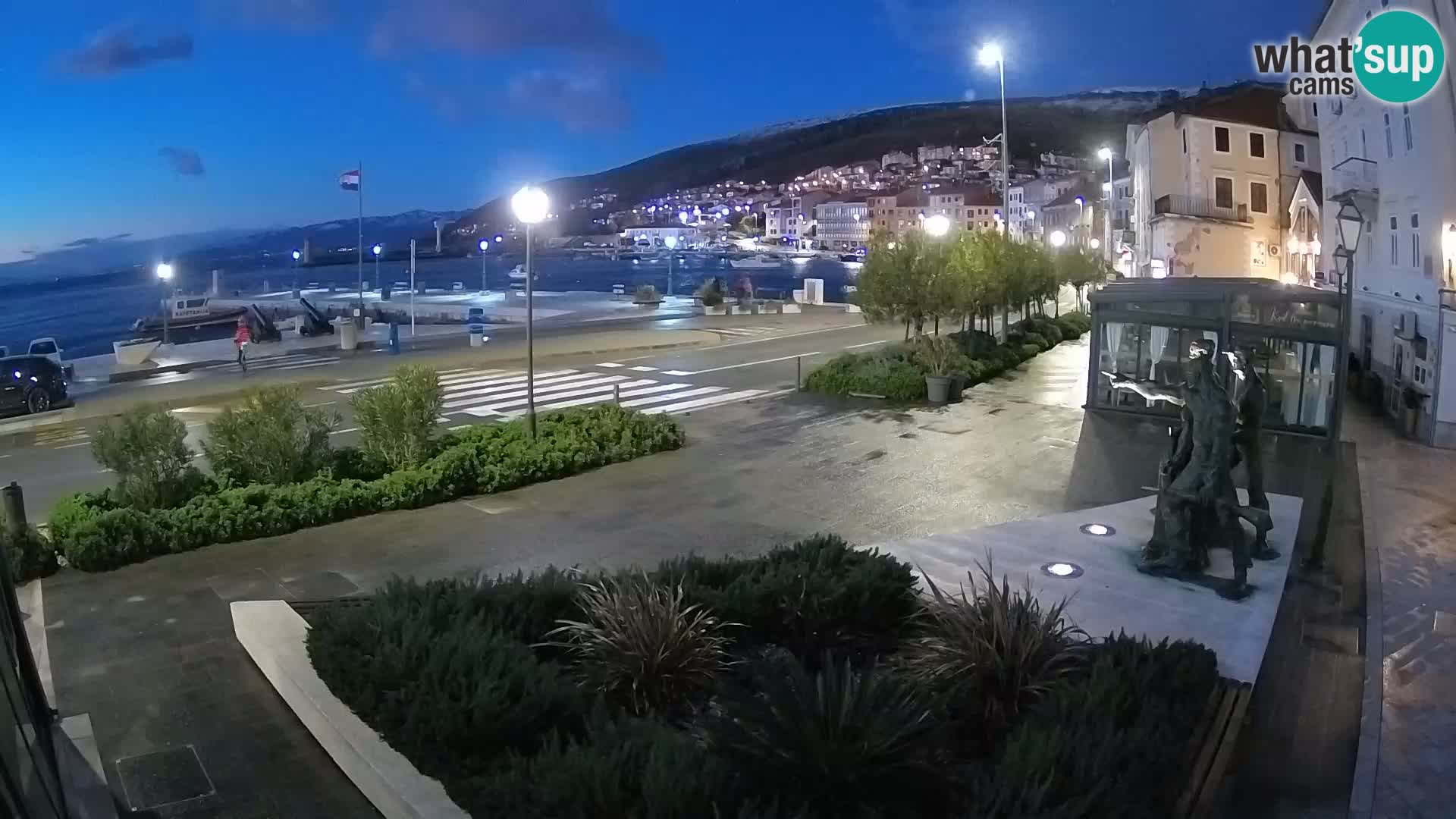 Webcam en vivo Senj riva – paseo marítimo