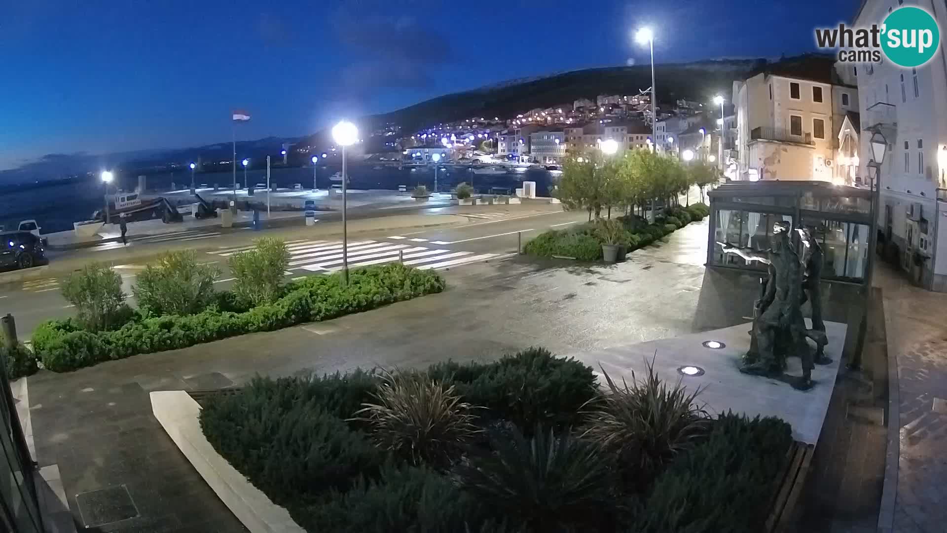 Webcam en vivo Senj riva – paseo marítimo