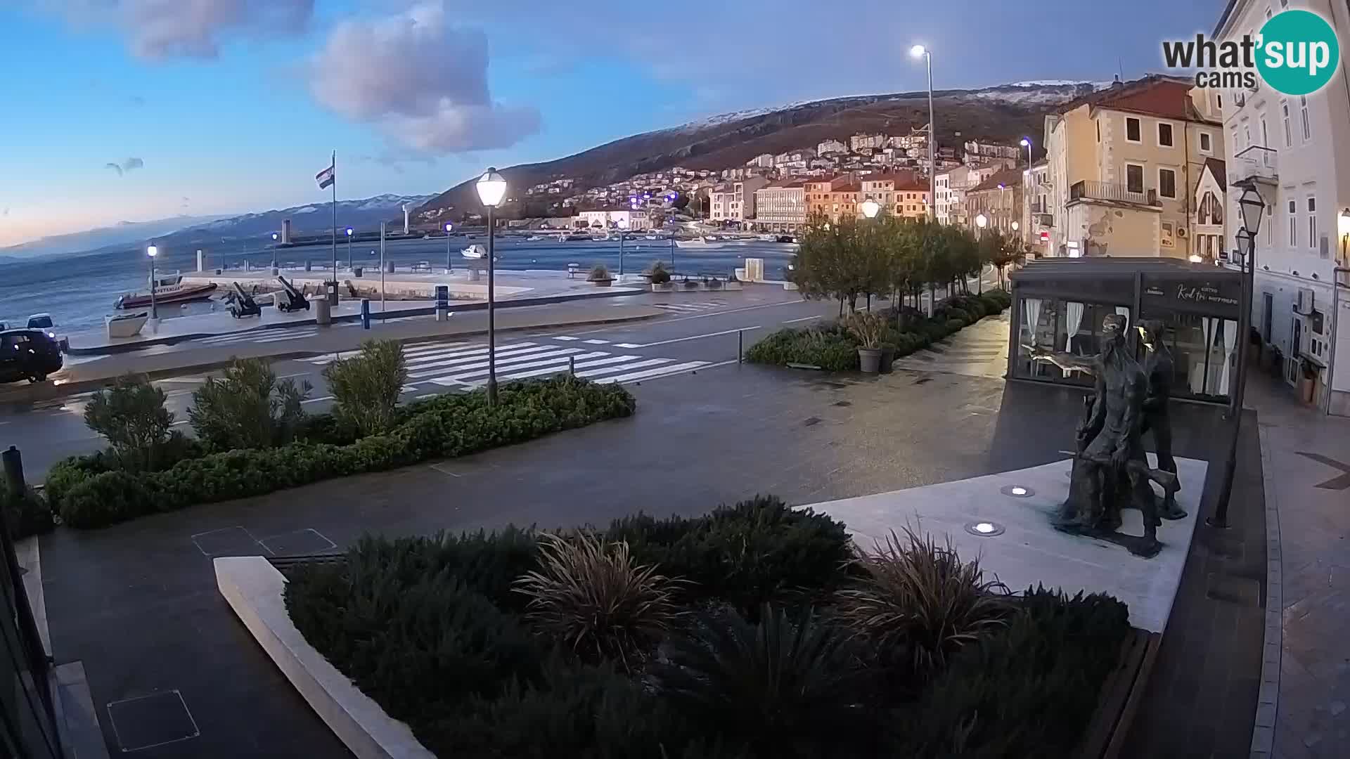 Webcam en vivo Senj riva – paseo marítimo