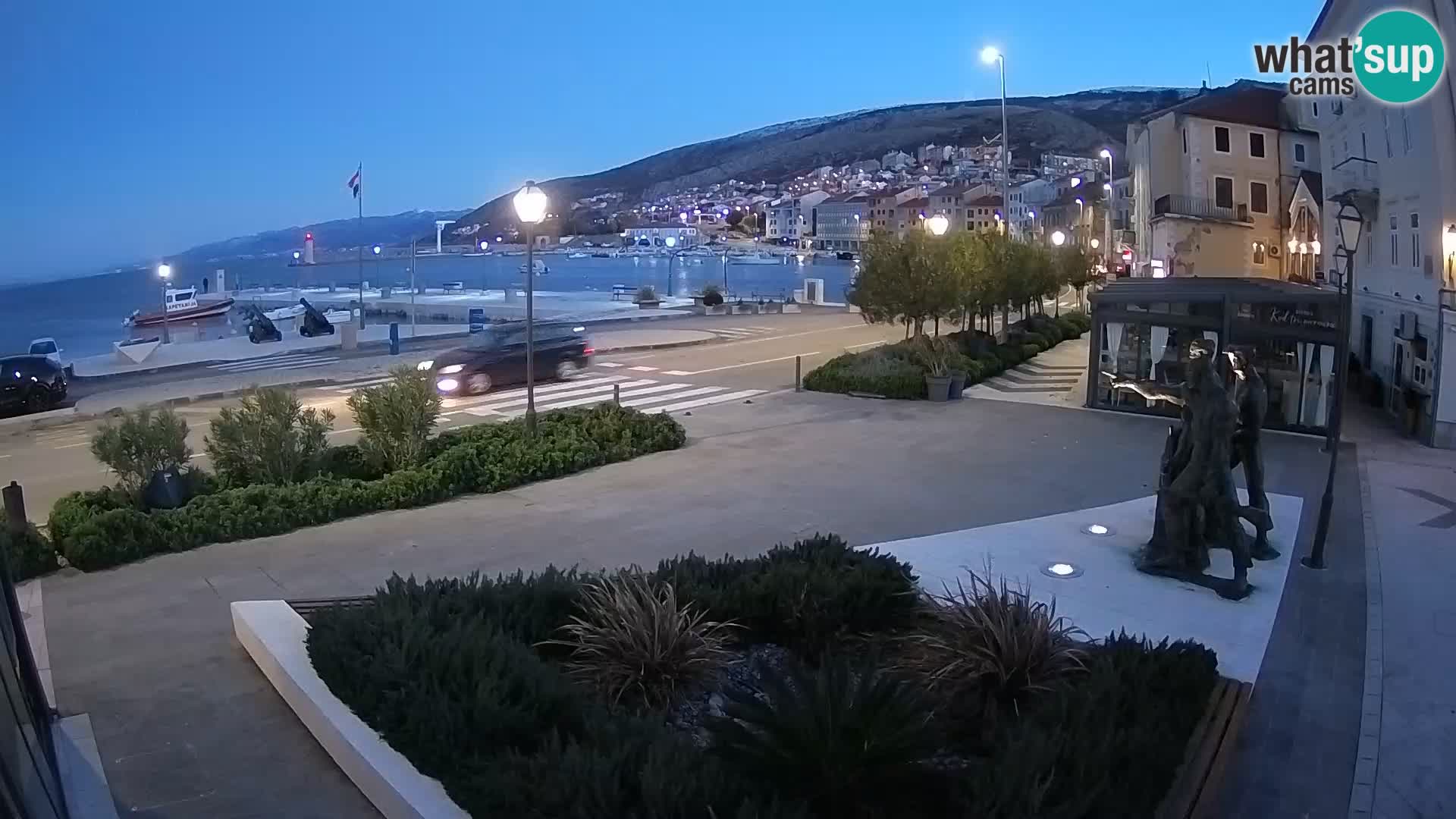 Webcam en vivo Senj riva – paseo marítimo