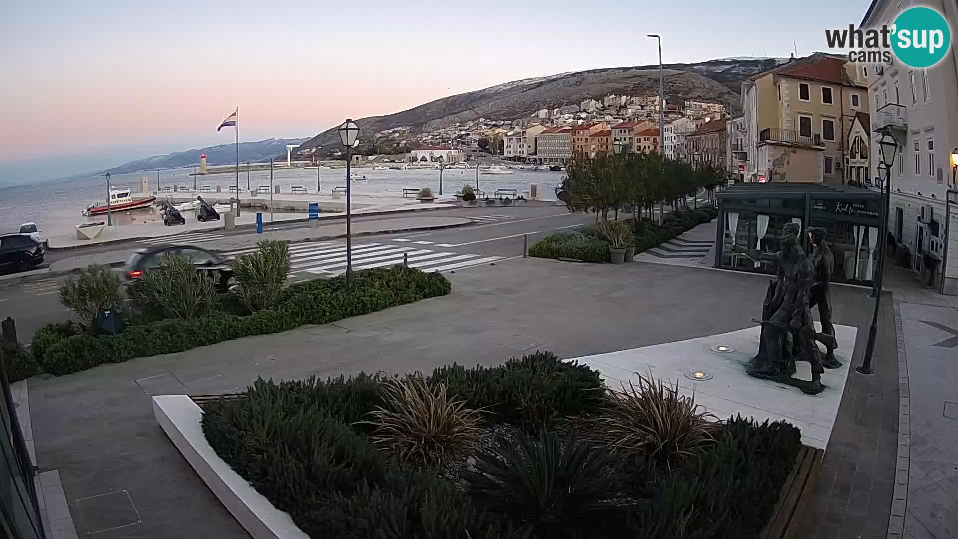 Live-Webcam Senj Riva – direkt am Meer – Kroatien