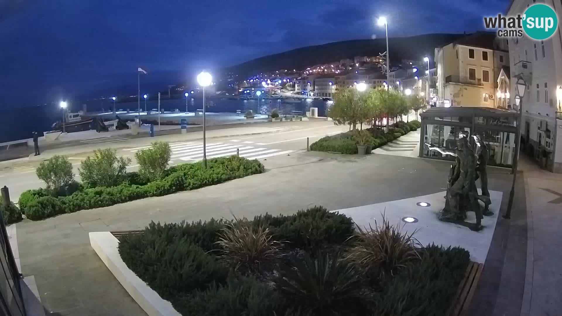 Webcam en vivo Senj riva – paseo marítimo