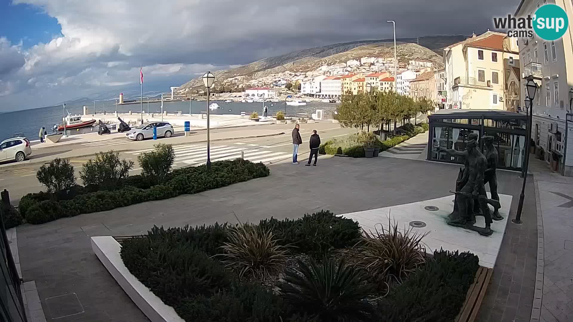 Live-Webcam Senj Riva – direkt am Meer – Kroatien