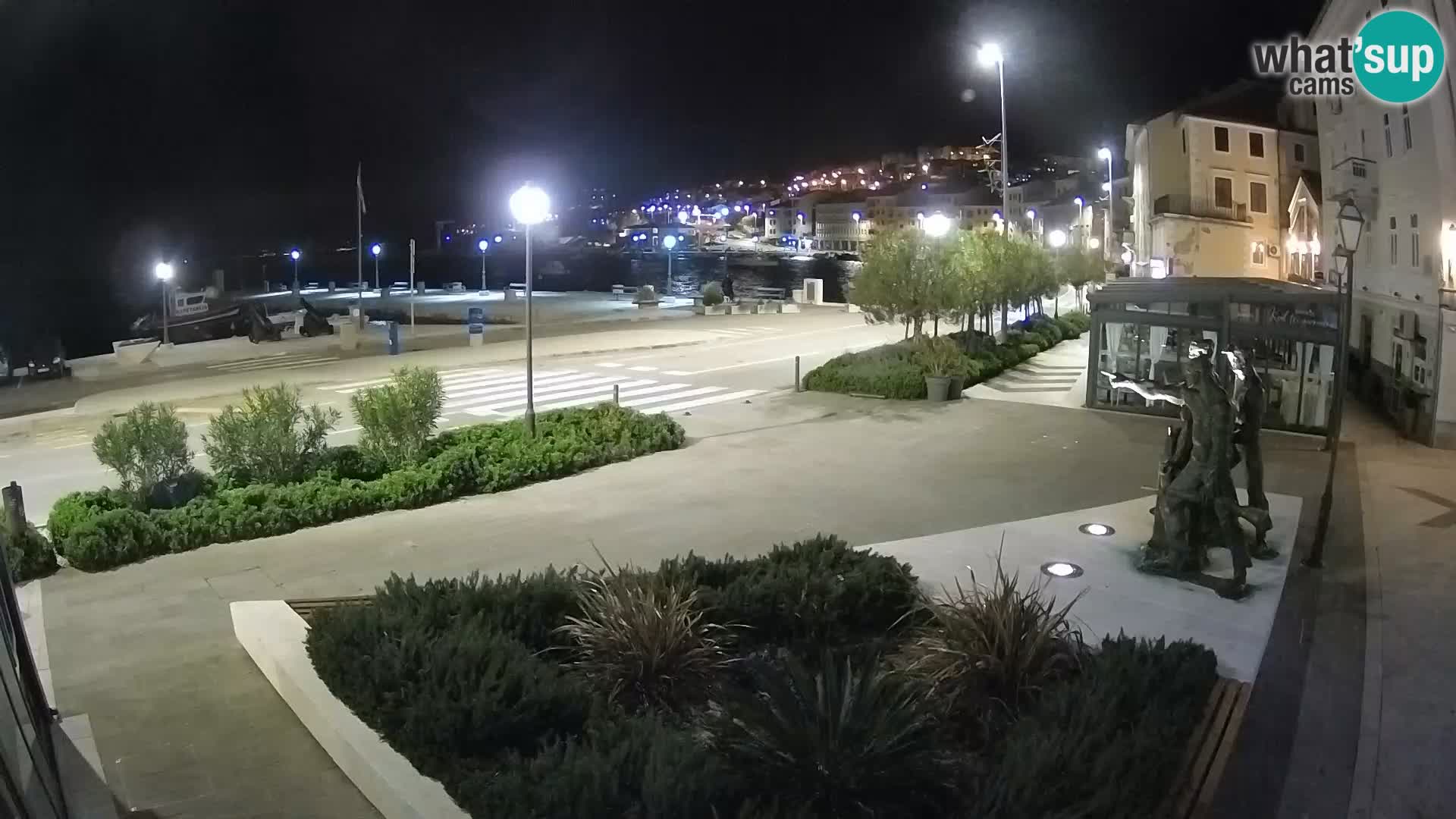 Webcam en vivo Senj riva – paseo marítimo