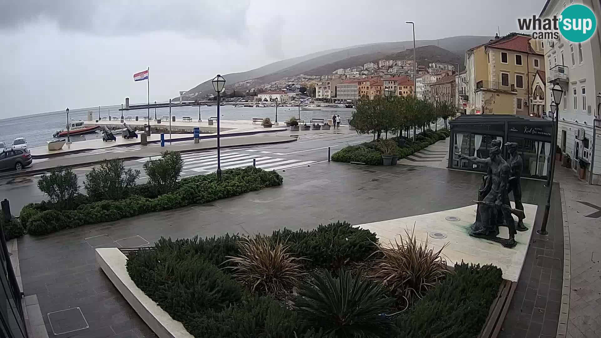 Webcam en vivo Senj riva – paseo marítimo