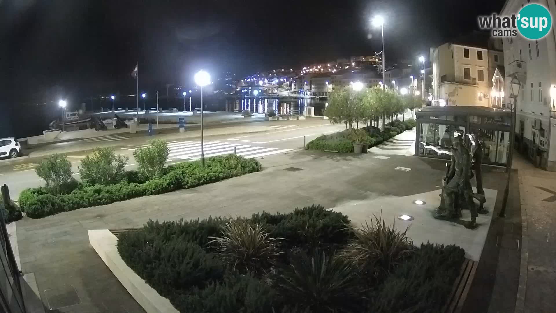 Webcam en vivo Senj riva – paseo marítimo