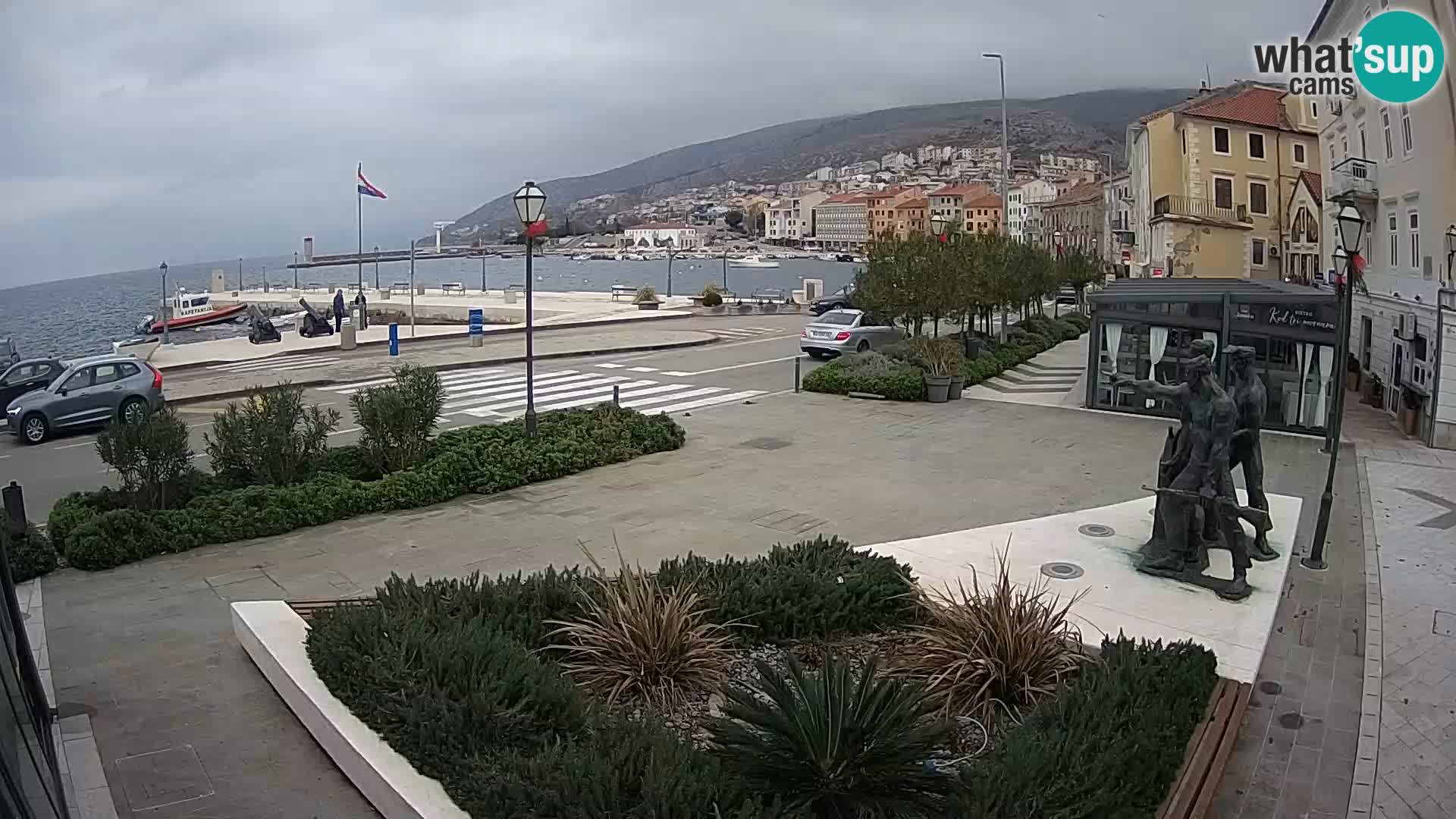 Webcam en vivo Senj riva – paseo marítimo