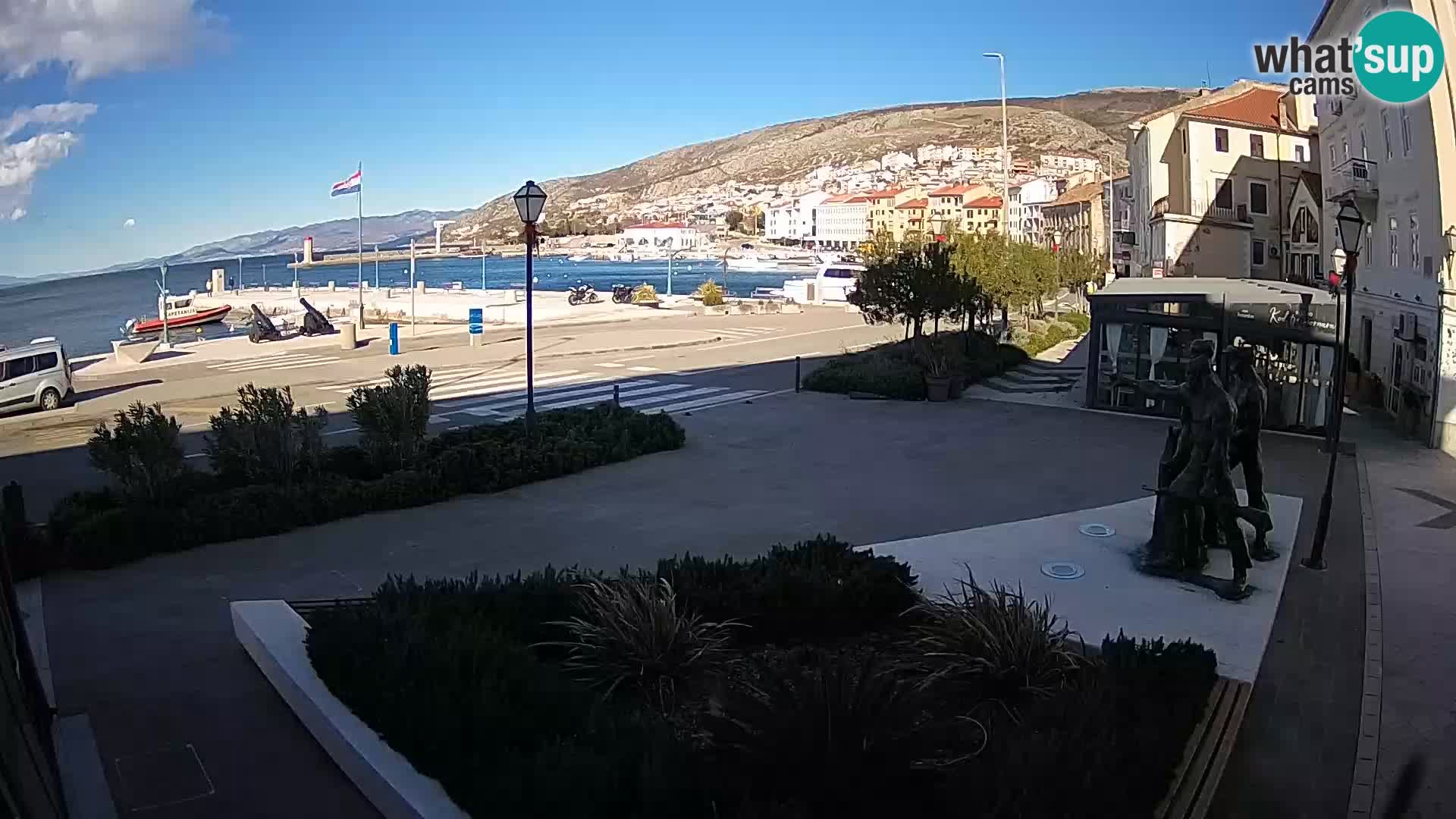 Webcam en vivo Senj riva – paseo marítimo