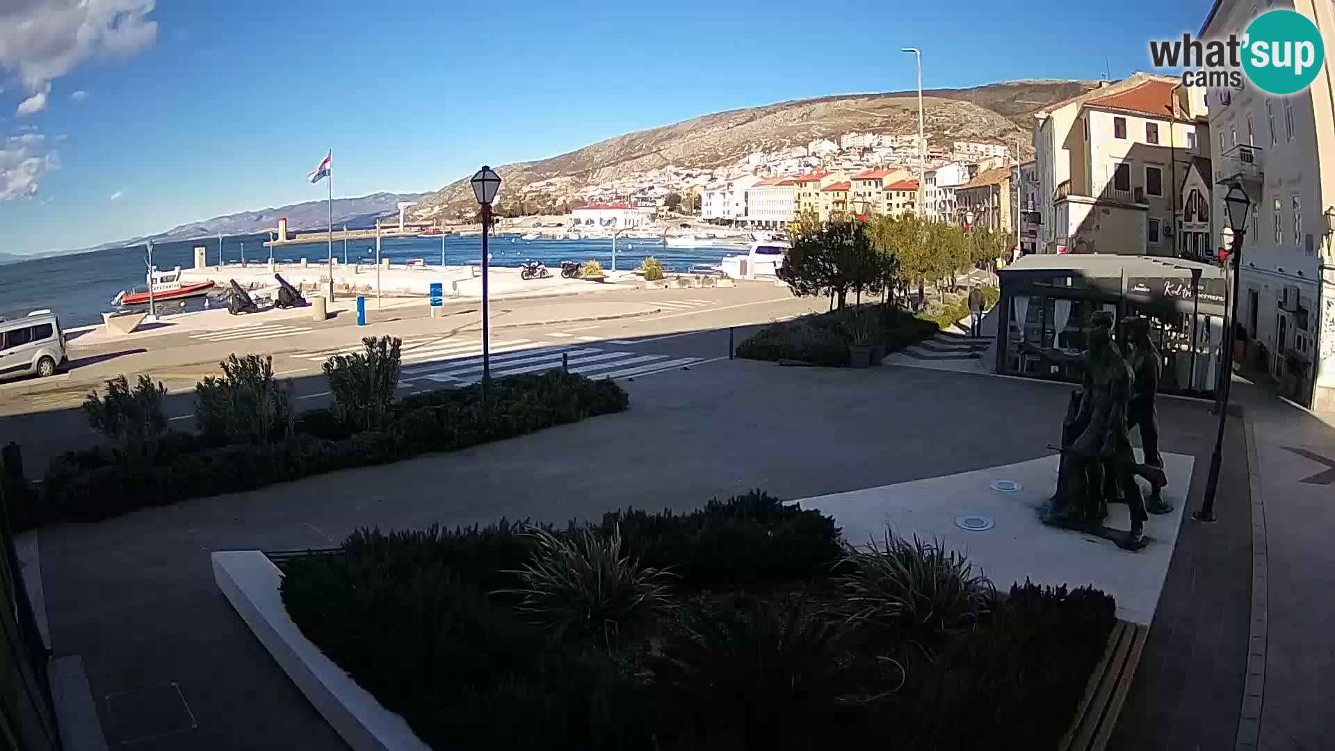 Webcam en vivo Senj riva – paseo marítimo