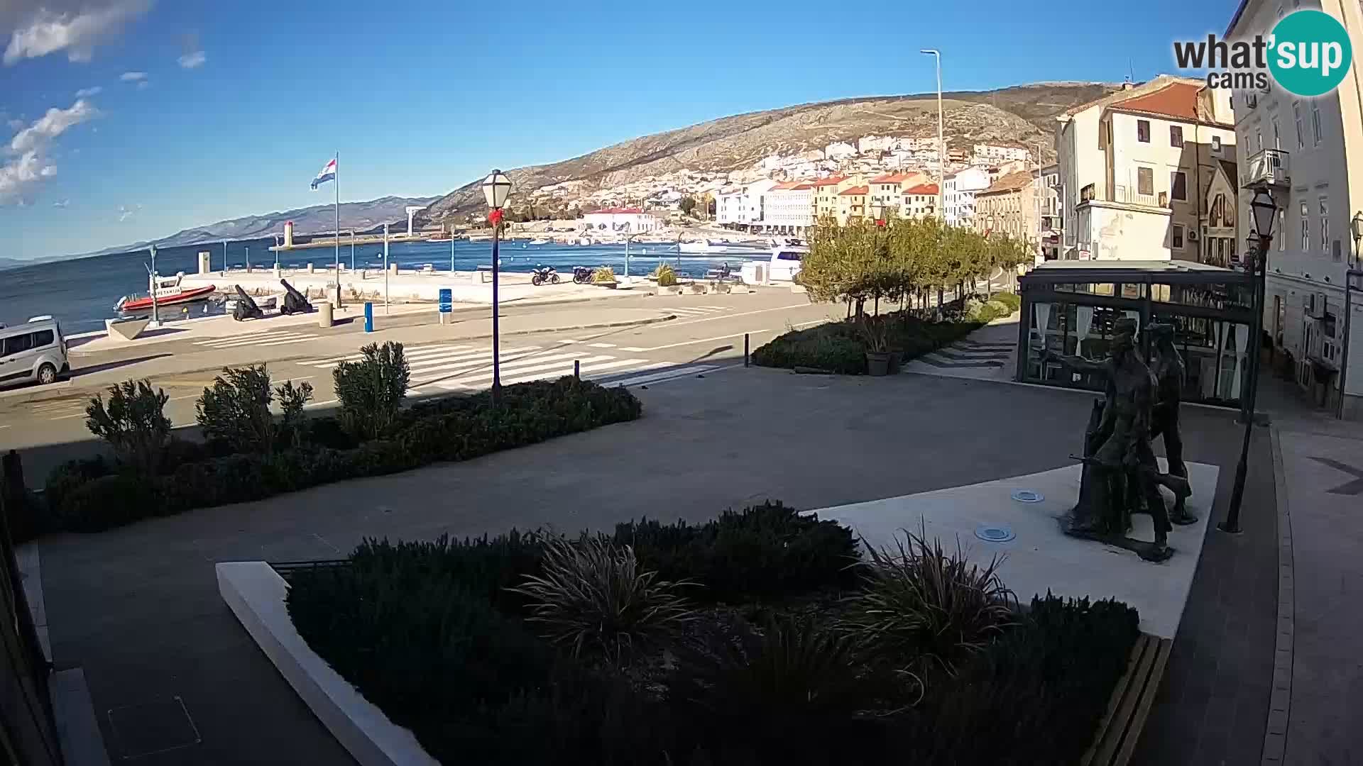 Webcam en vivo Senj riva – paseo marítimo