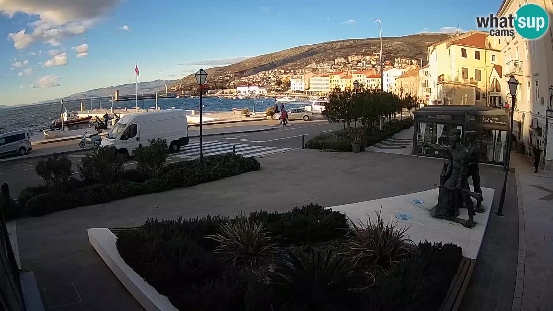 Webcam en vivo Senj riva – paseo marítimo