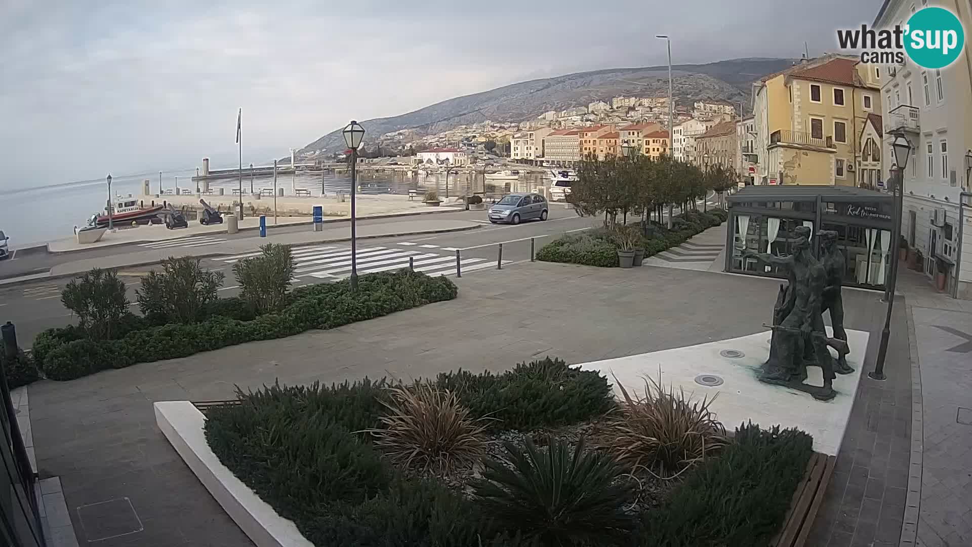 Live webcam Senj riva – fronte mare