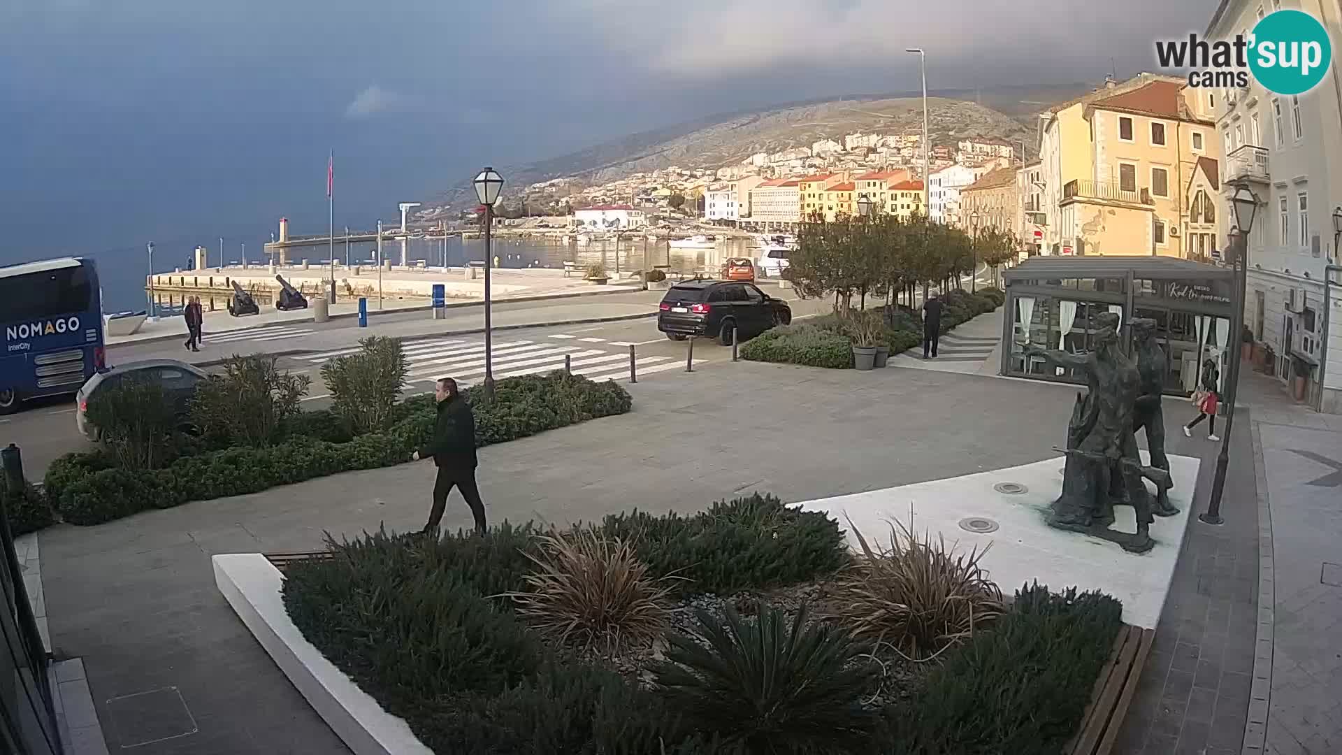 Webcam en vivo Senj riva – paseo marítimo