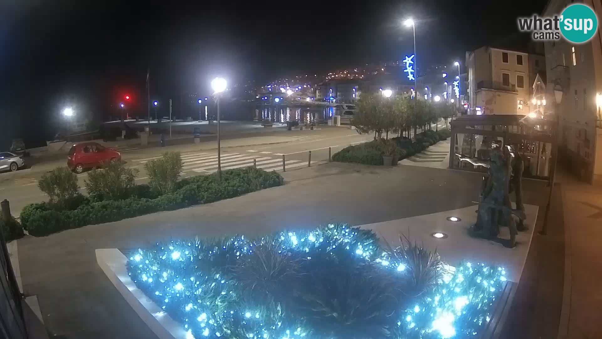 Live webcam Senj riva – fronte mare