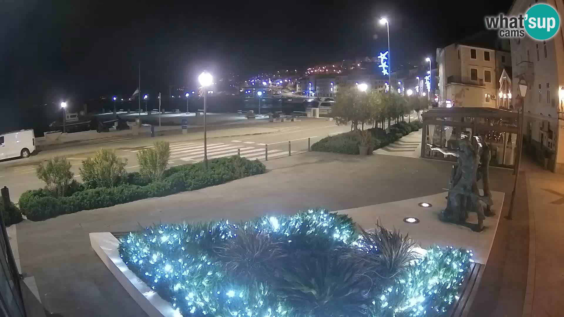 Webcam en vivo Senj riva – paseo marítimo