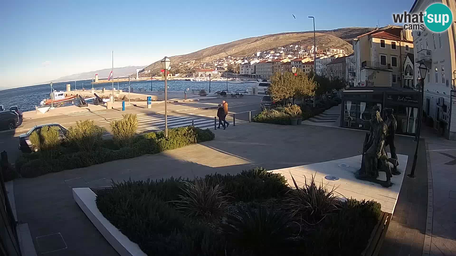 Live webcam Senj riva – fronte mare