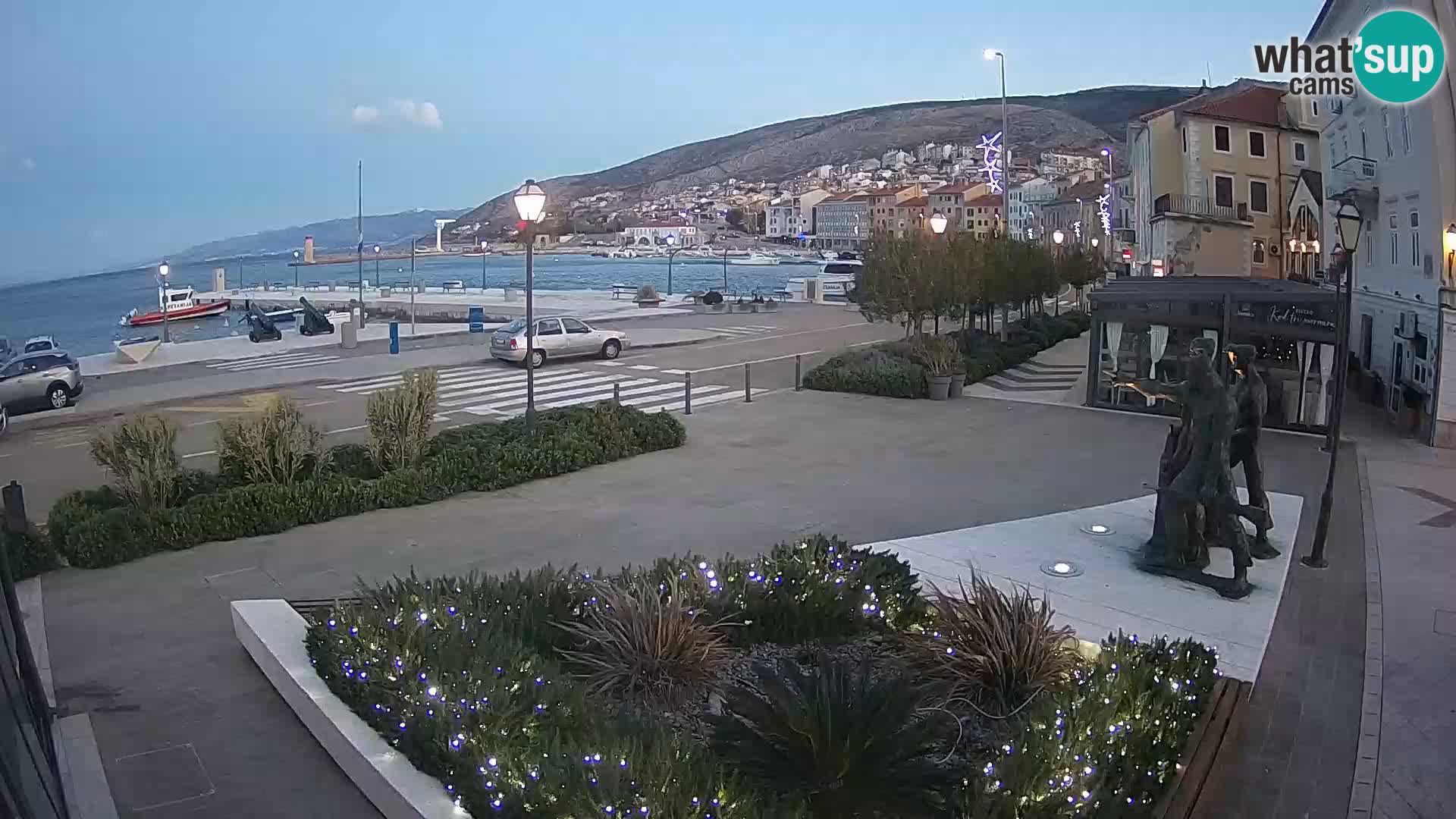 Live webcam Senj riva – fronte mare