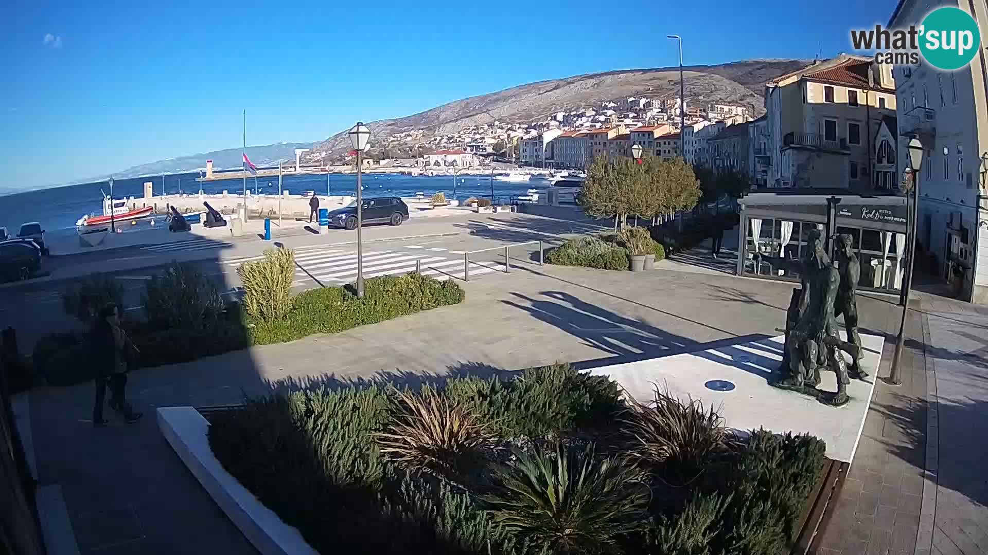 Live webcam Senj riva – seafront – Croatia