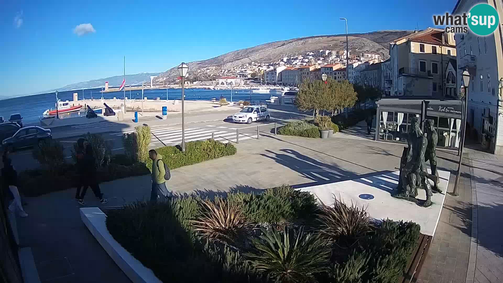 Live webcam Senj riva – fronte mare