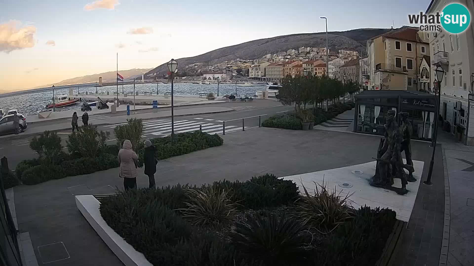 Live webcam Senj riva – fronte mare