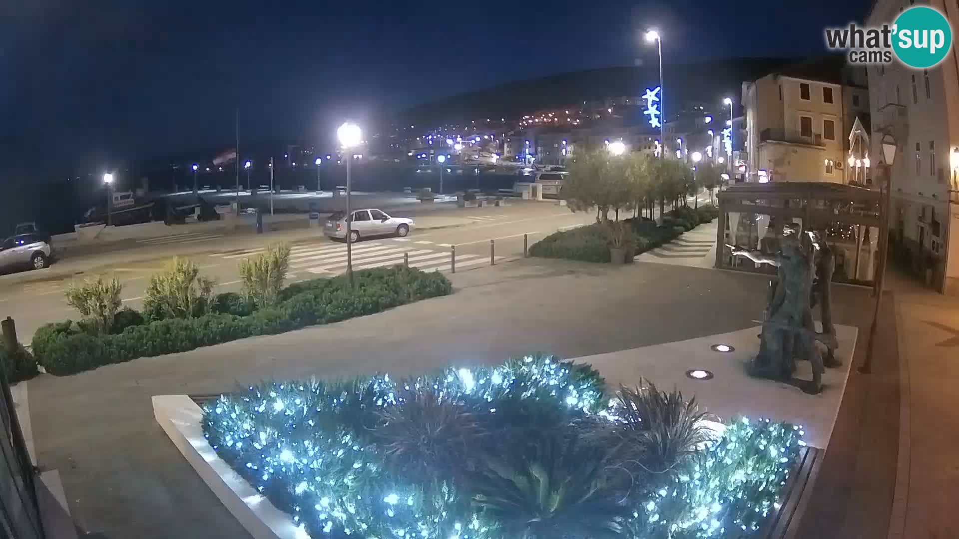 Live webcam Senj riva – seafront – Croatia