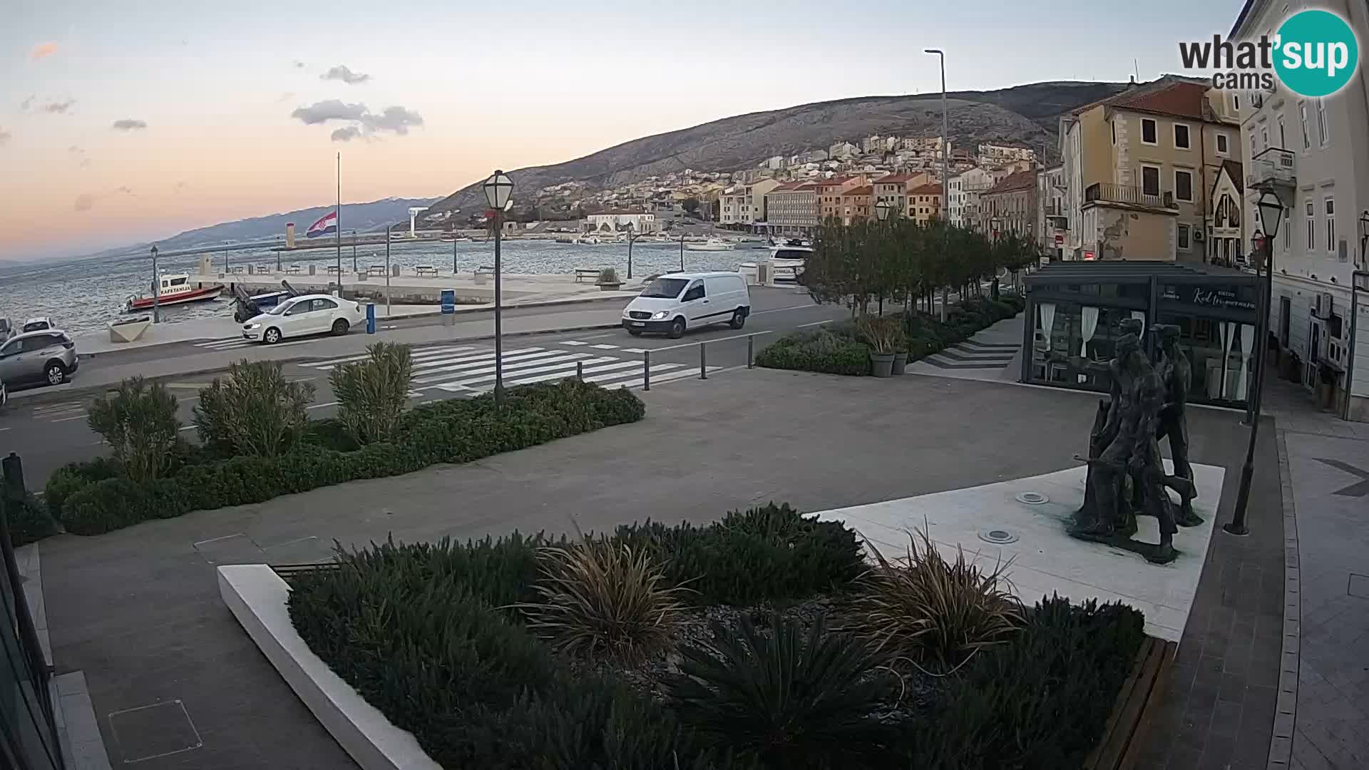 Webcam en vivo Senj riva – paseo marítimo