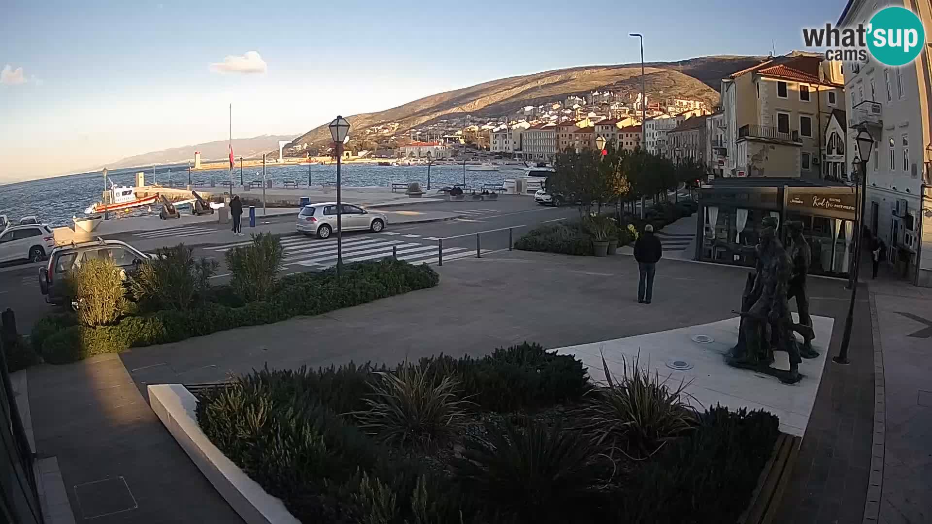 Webcam en vivo Senj riva – paseo marítimo