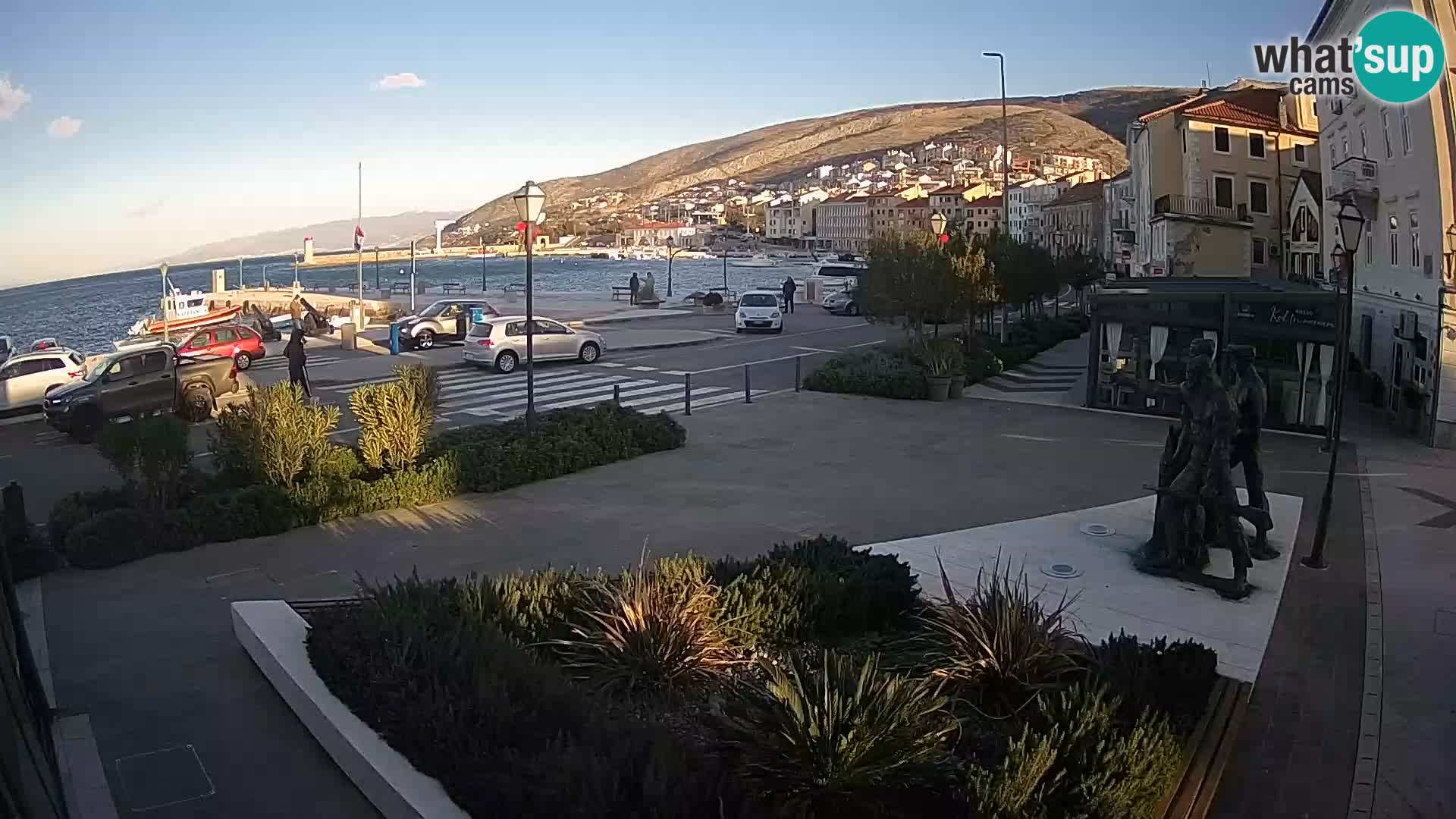 Webcam en vivo Senj riva – paseo marítimo