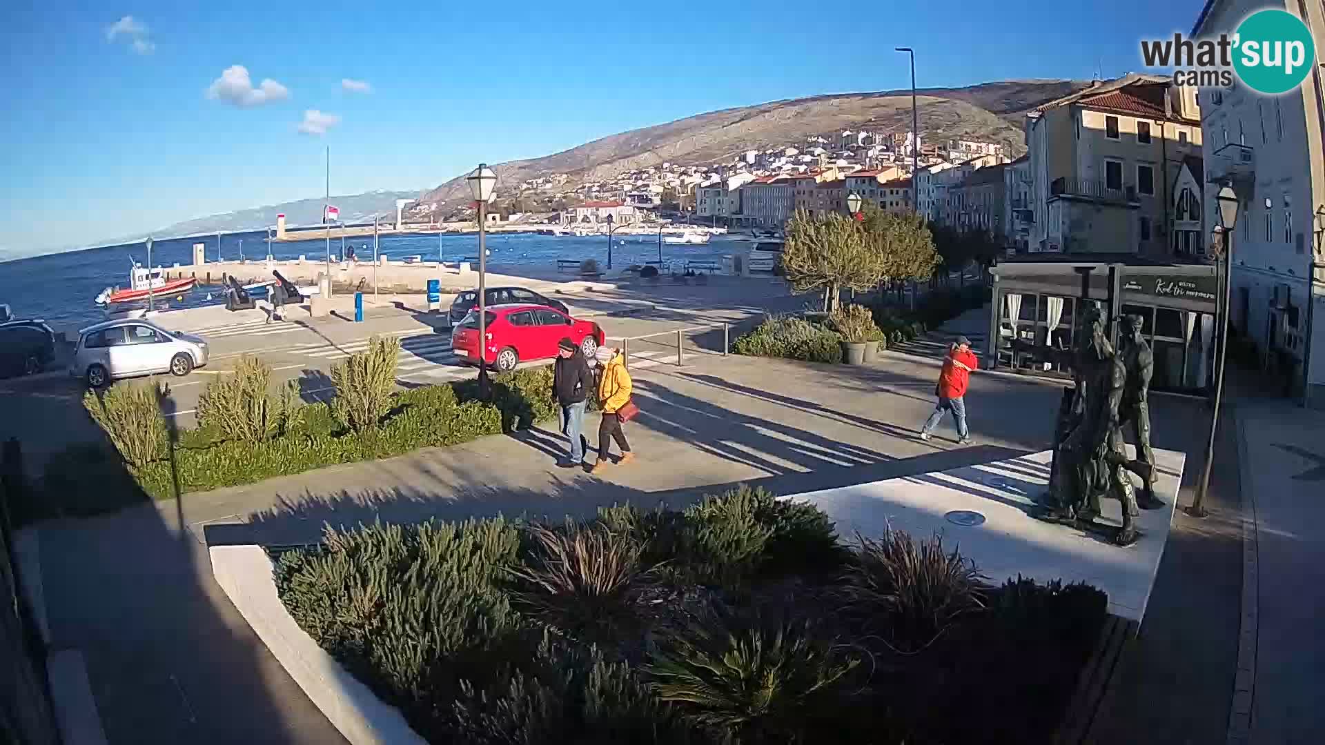 Webcam en vivo Senj riva – paseo marítimo