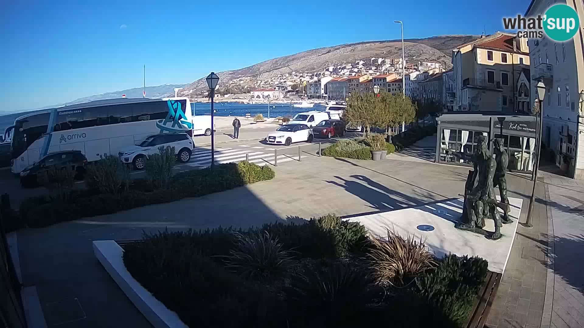 Live webcam Senj riva – seafront – Croatia