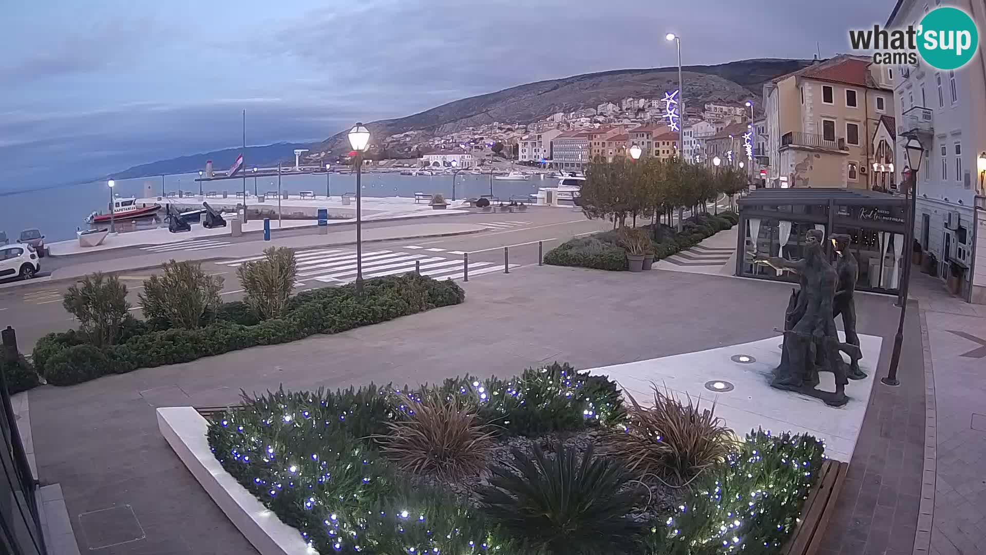 Webcam en vivo Senj riva – paseo marítimo