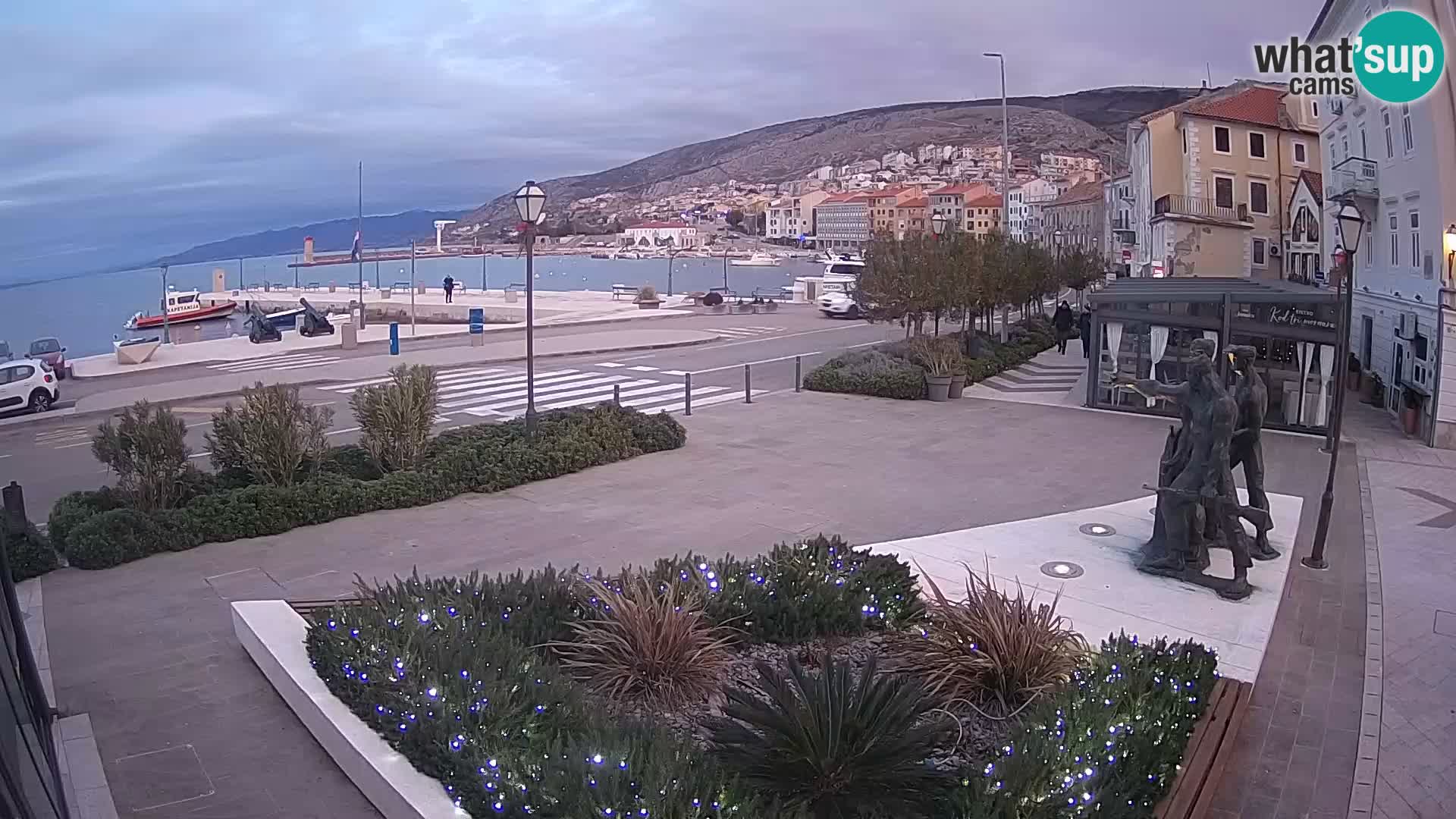 Webcam en vivo Senj riva – paseo marítimo