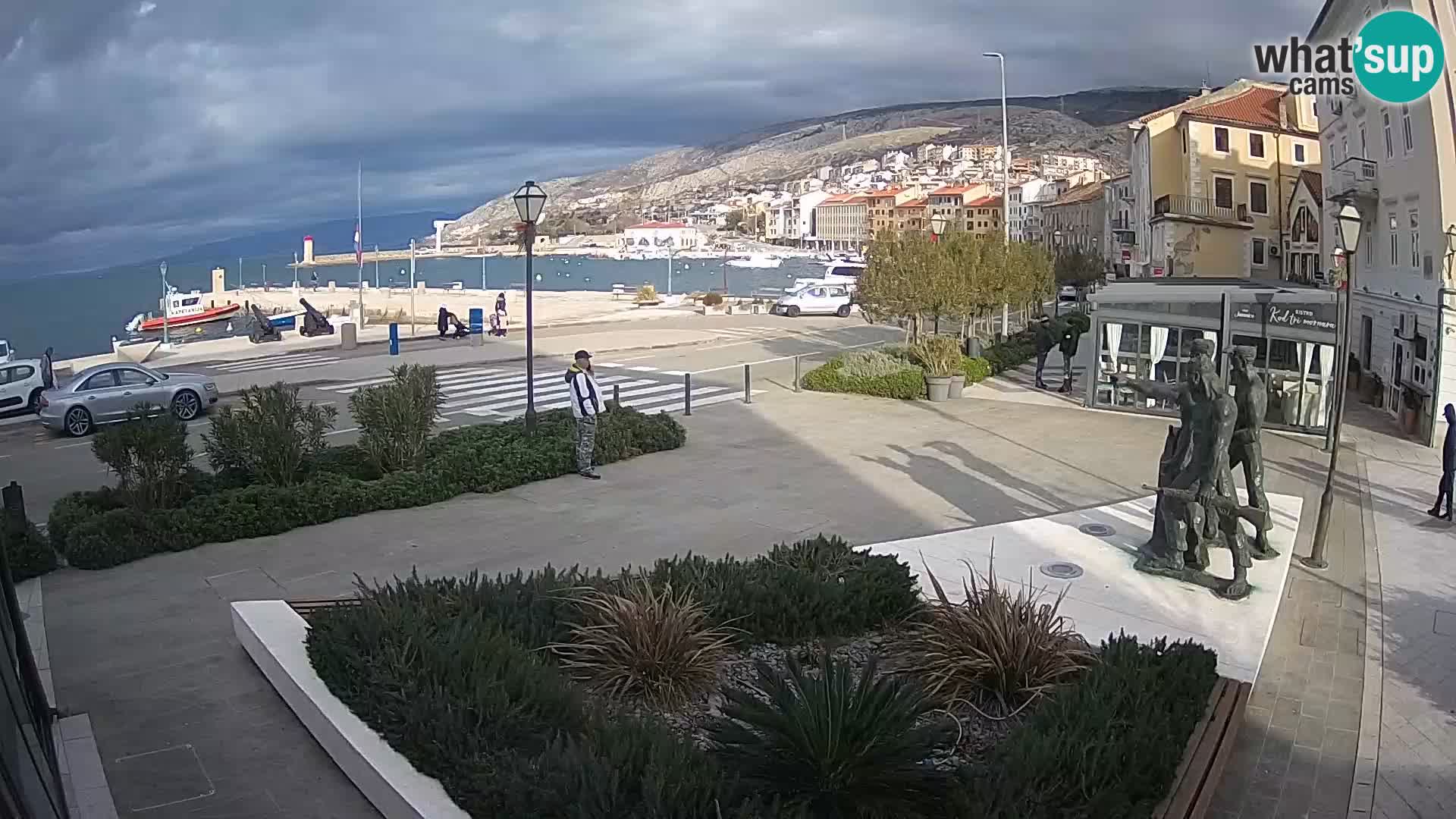 Webcam en vivo Senj riva – paseo marítimo