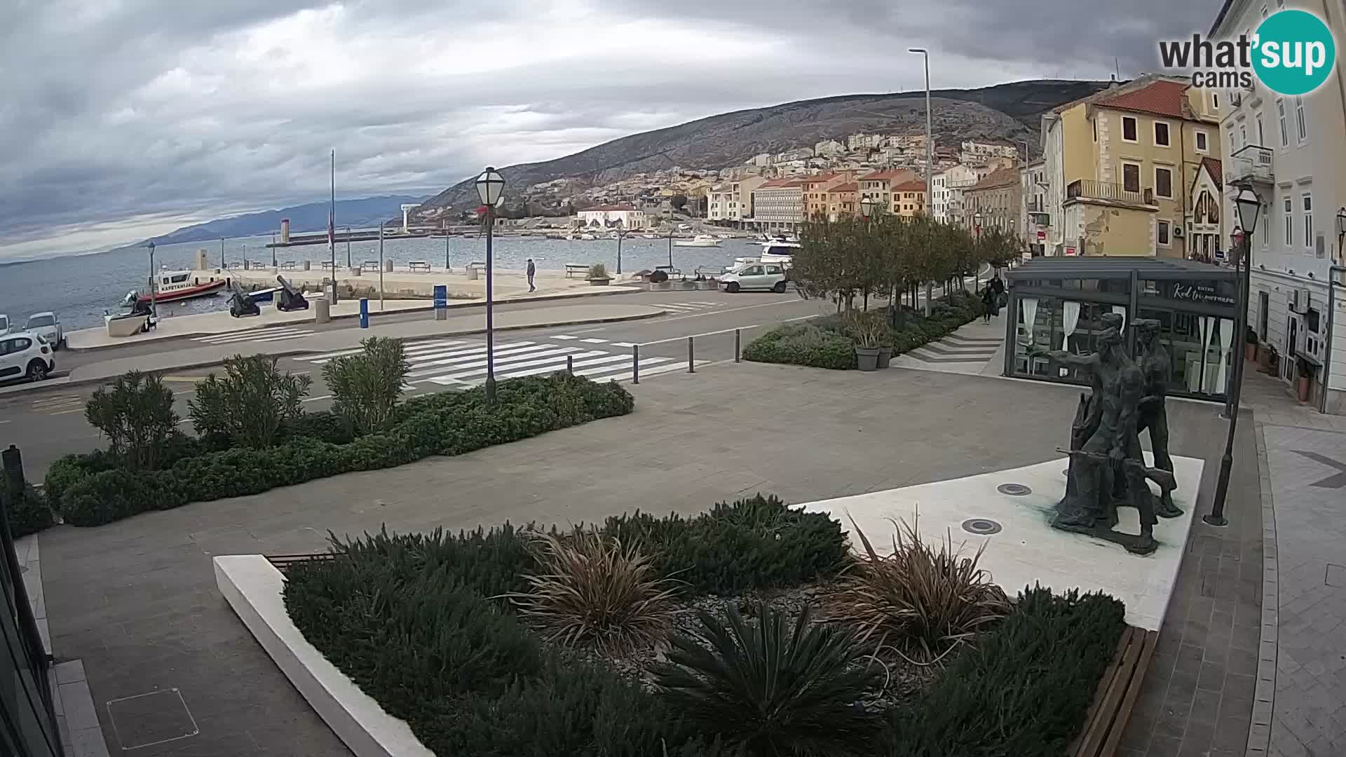 Webcam en direct Senj Riva – front de mer