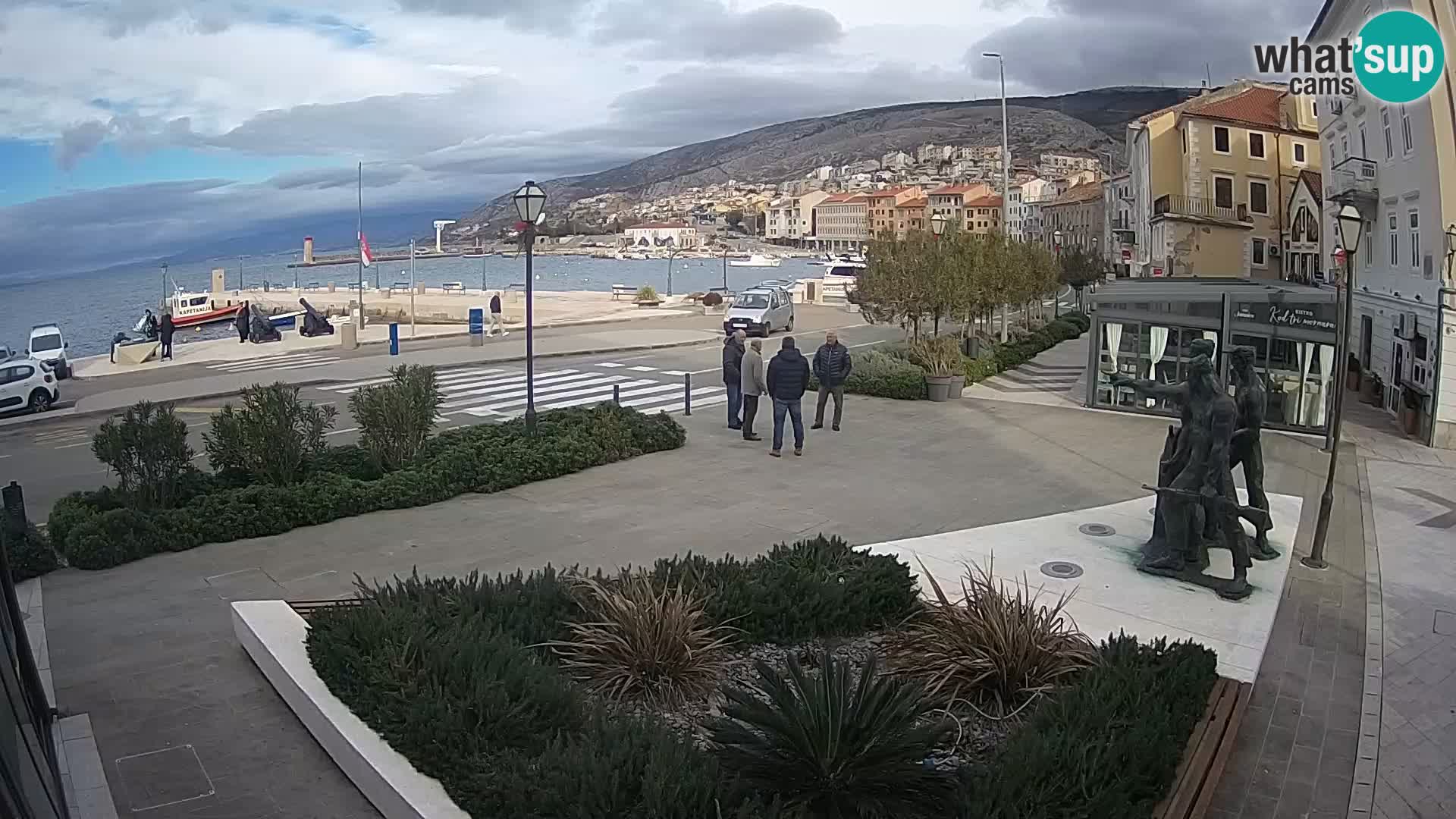 Webcam en vivo Senj riva – paseo marítimo